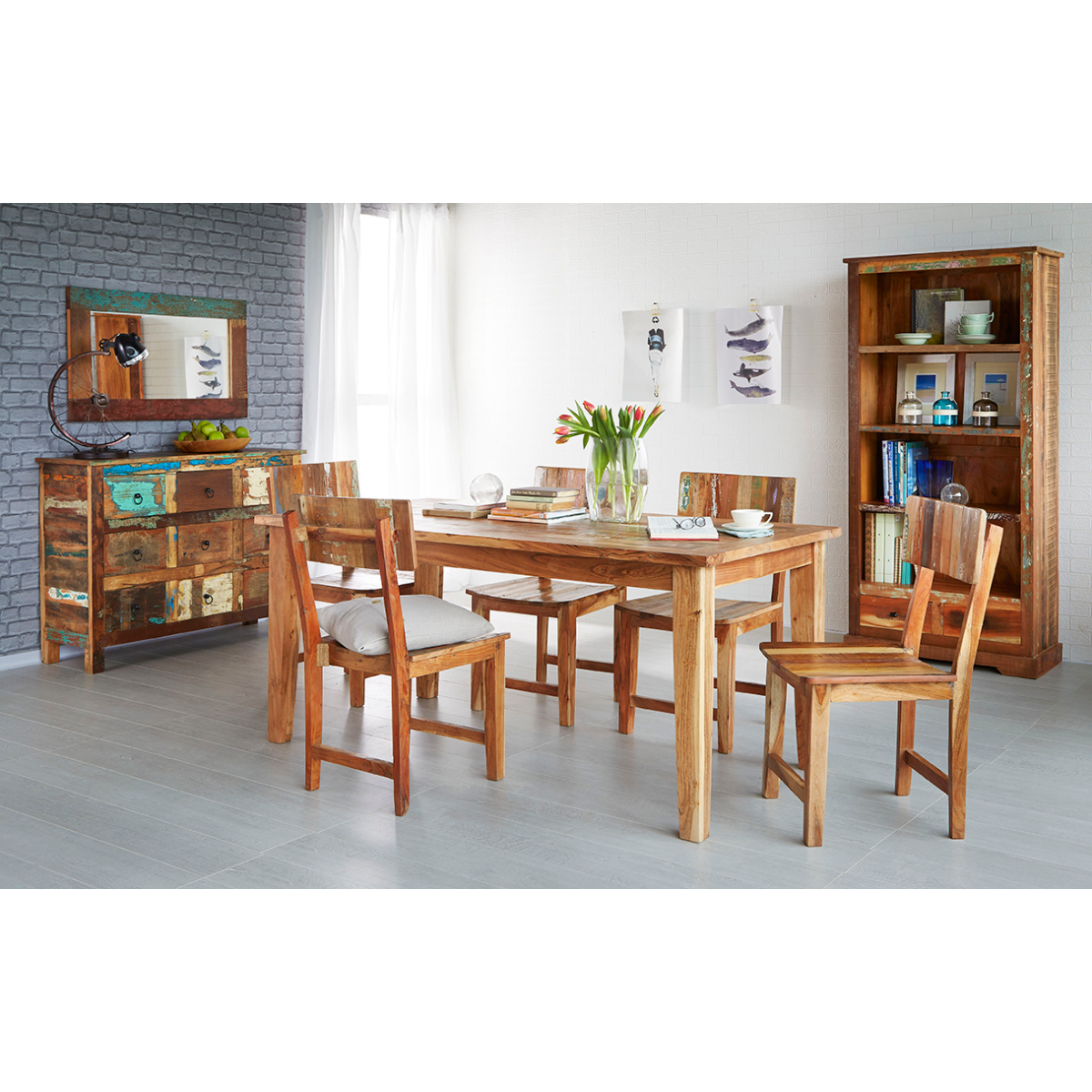 Coastal Large Bookcase