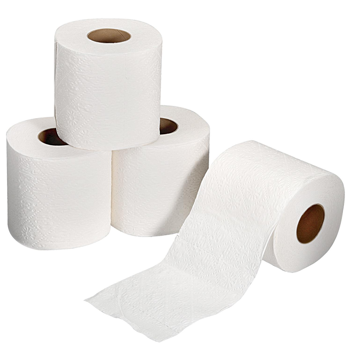 Vinsani Bamboo Toilet Rolls 24 Pack Eco-Friendly Sustainable Toilet Roll