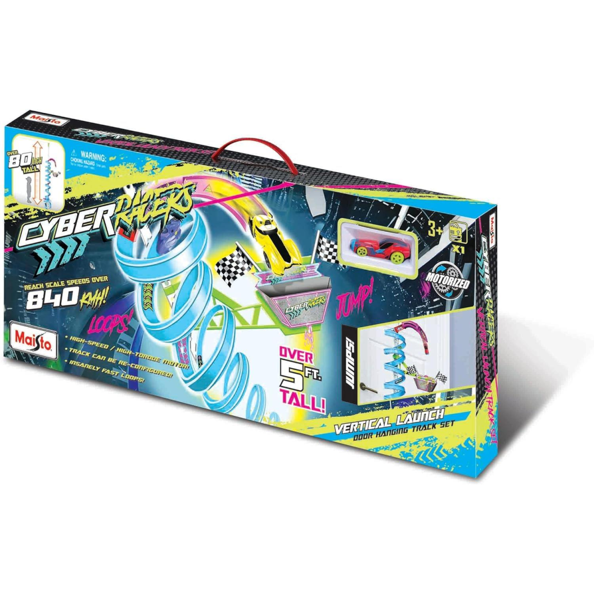 Maisto Cyber Racers Vertical Launch Vehicle Play Set
