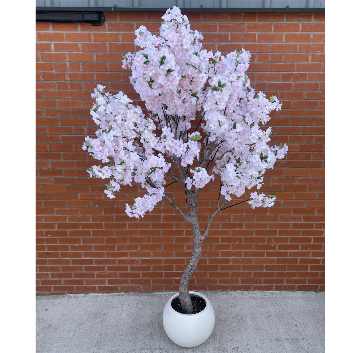 260cm Artificial Cherry Blossom Tree with Decorative Planter