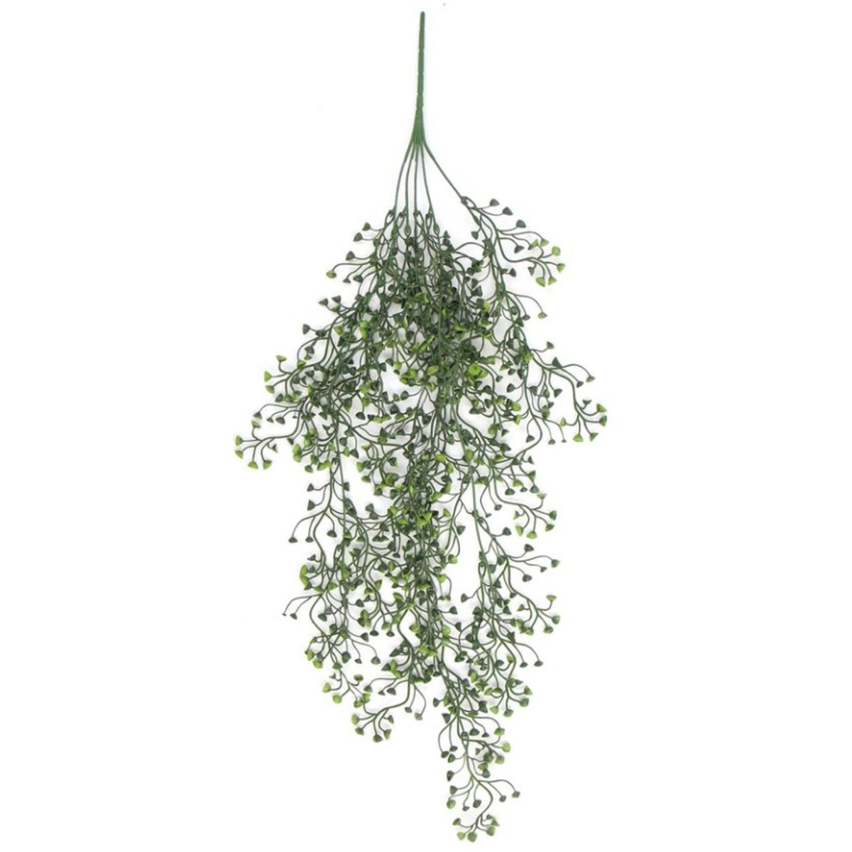 Leaf Pack of 6 Hanging Artificial String Pearl Plant 75cm UV and Fire Resistant