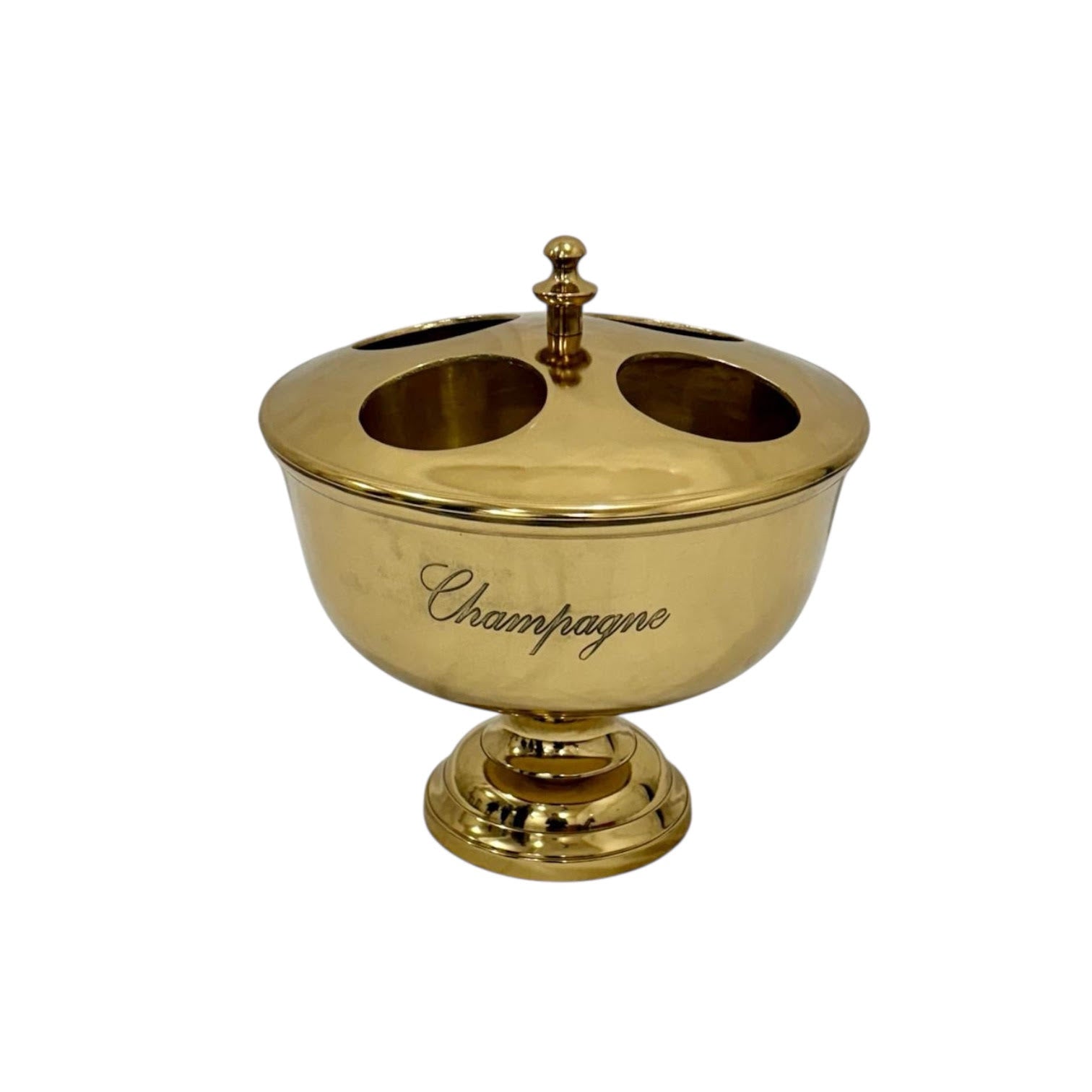36cm Nickel Plated 4 Bottle Champagne Bucket