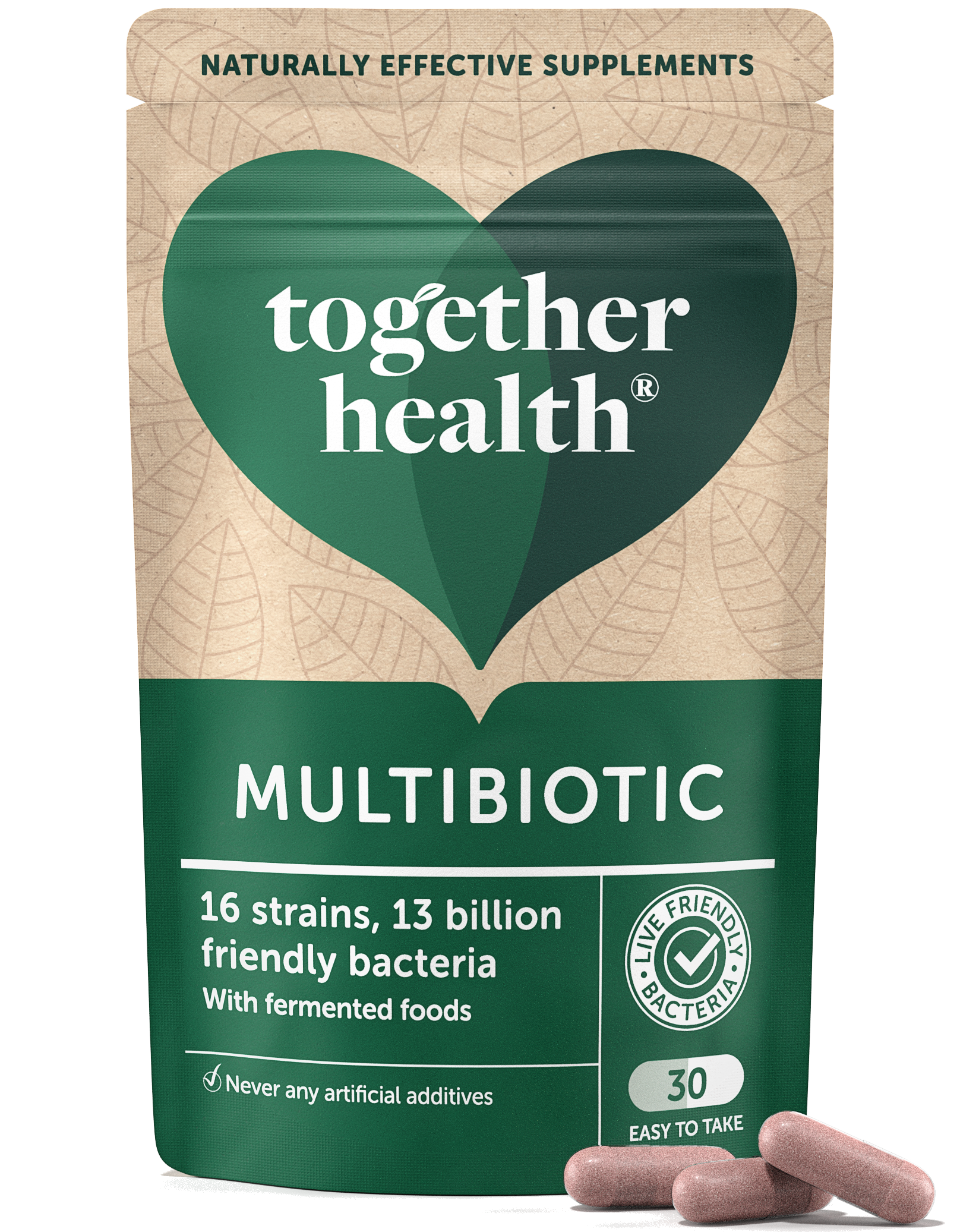 Multibiotic β Probiotic Supplement β Vegan