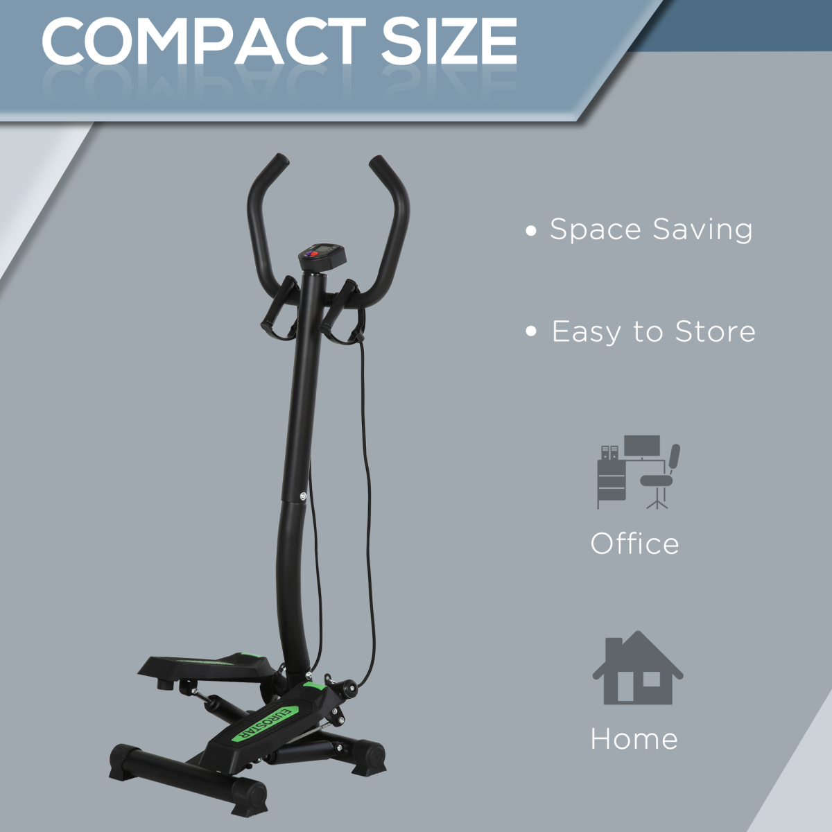 Stepper Step Machine with Resistance Bands for Fitness Exercise Workout
