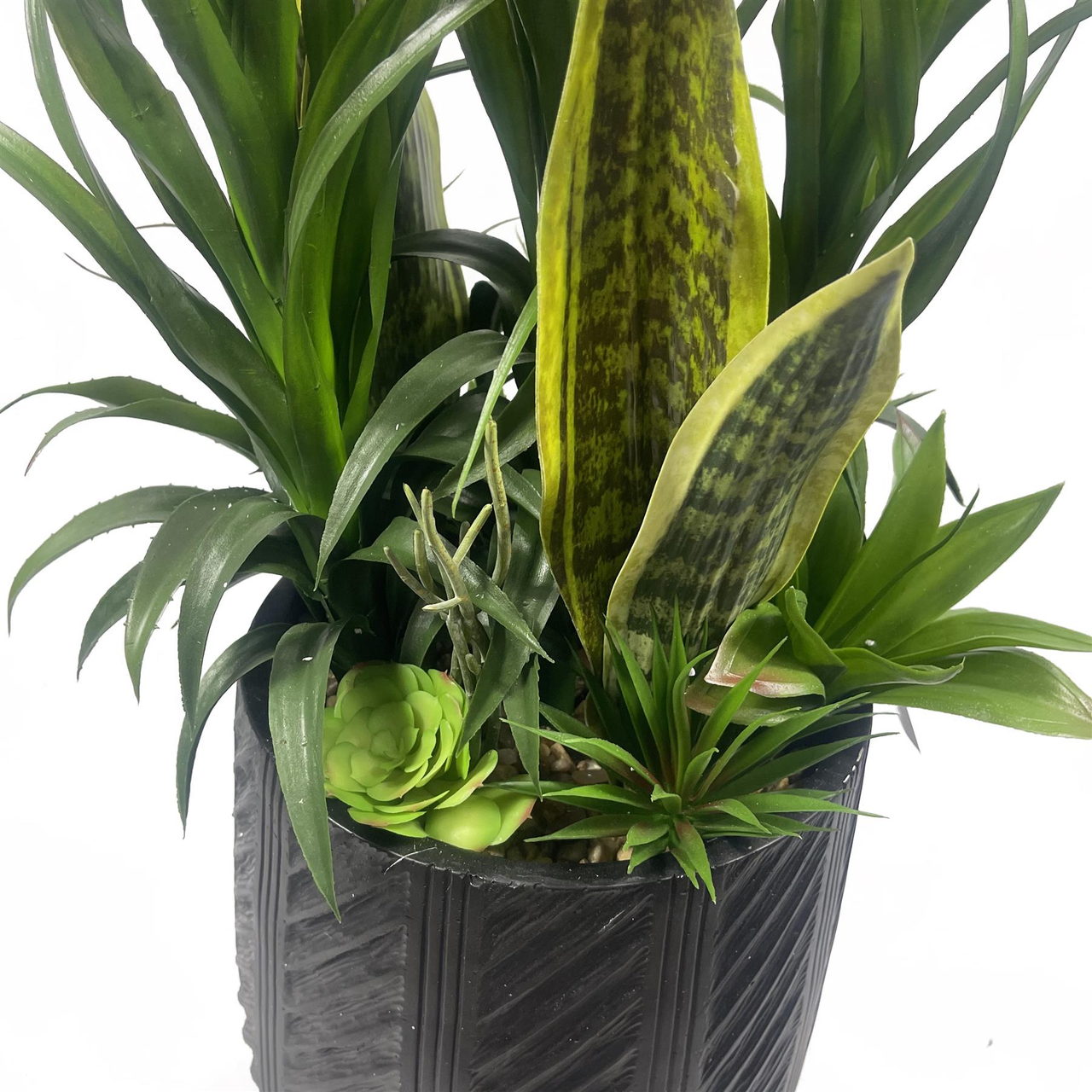 107cm Artificial Yucca Display in Decorative Pot