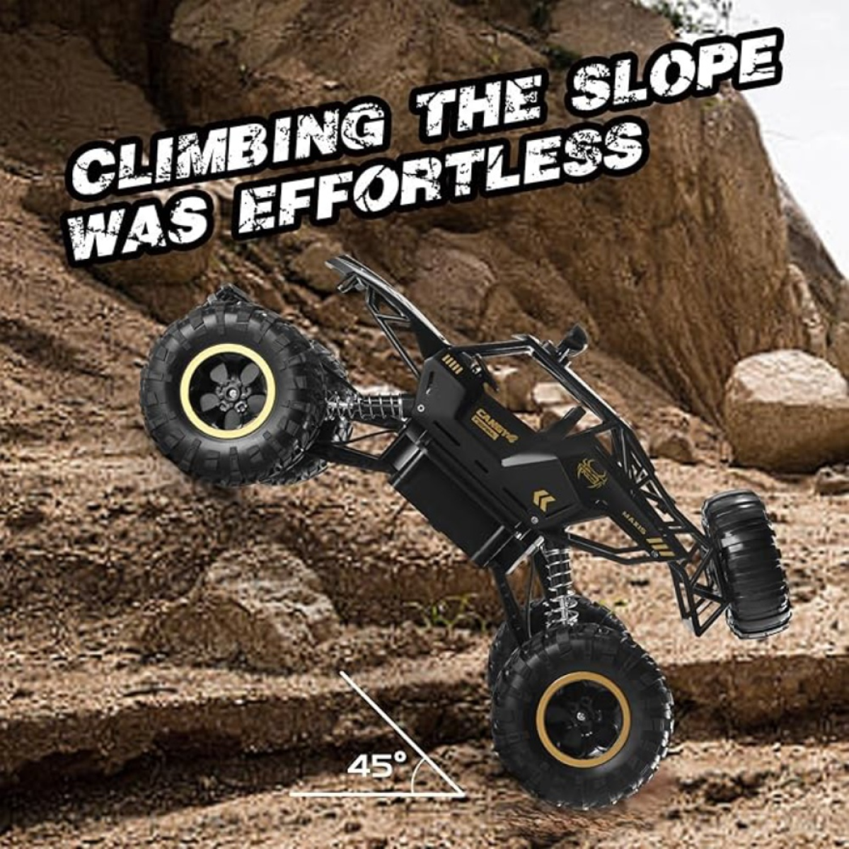 2025 NEW 4DRC 1:12 Rock Crawler Rechargeable Off Road Truck 4WD , Metal Shell LED Headlights RC Remote Control Off Road Car Truck,Logistics is randomly sent by UPS/USPS/FEDEX/Amazon Logistics/EVRI