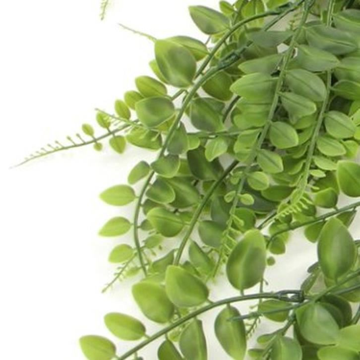 Pack of 6 Hanging Artificial Green Pothos Plants 85cm UV and Fire Resistant