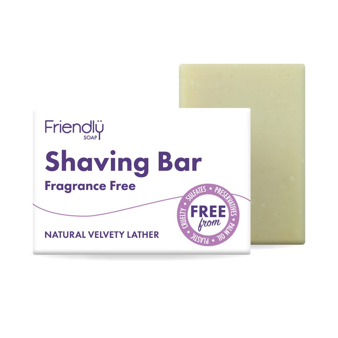 Fragrance-Free Shaving Soap Bar β Gentle, Soothing & Plastic-Free