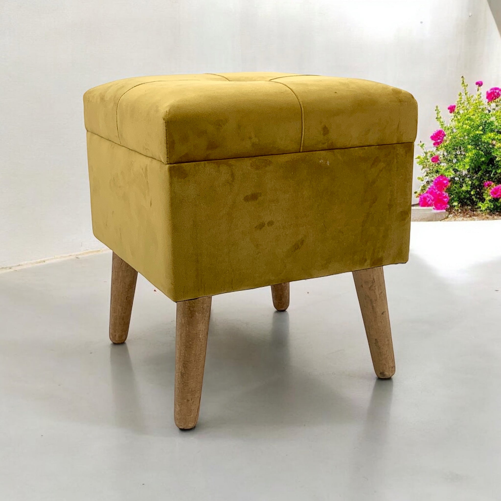 MSL Yellow Velvet Trunk