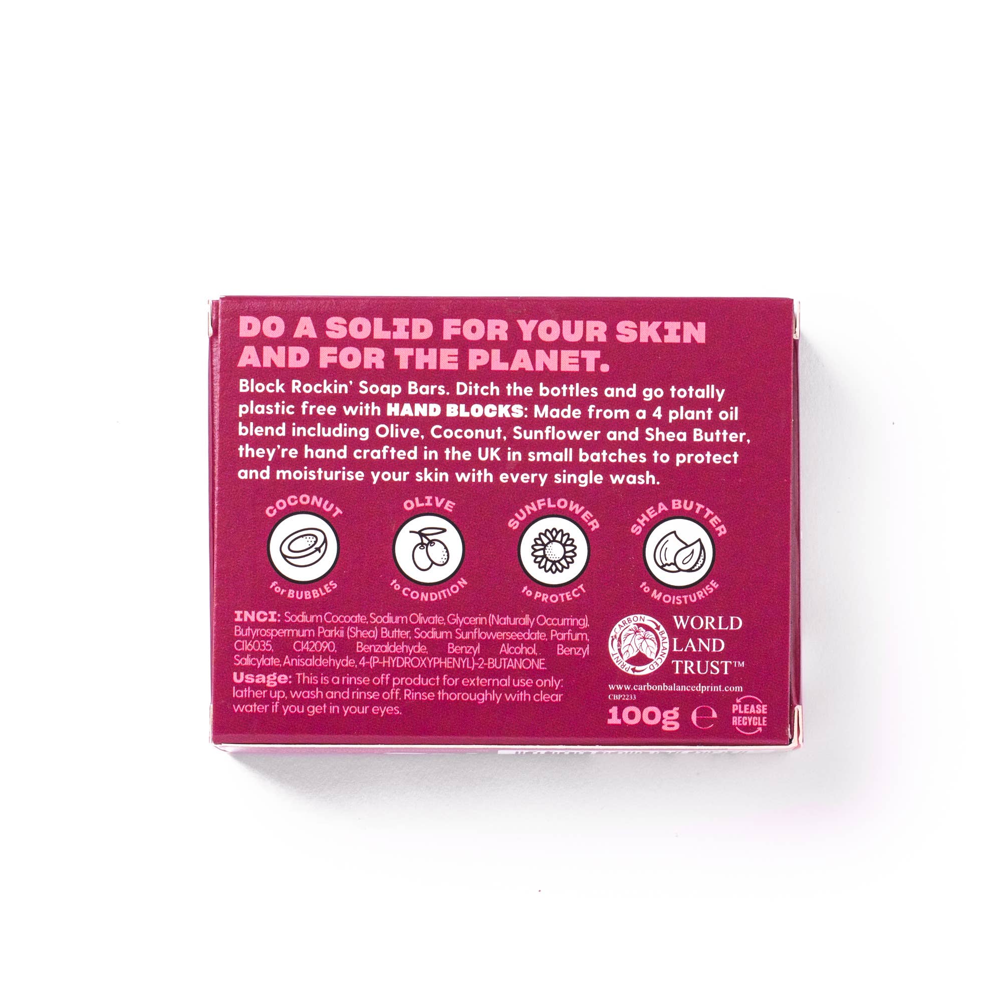 Hand Block - Black Cherry