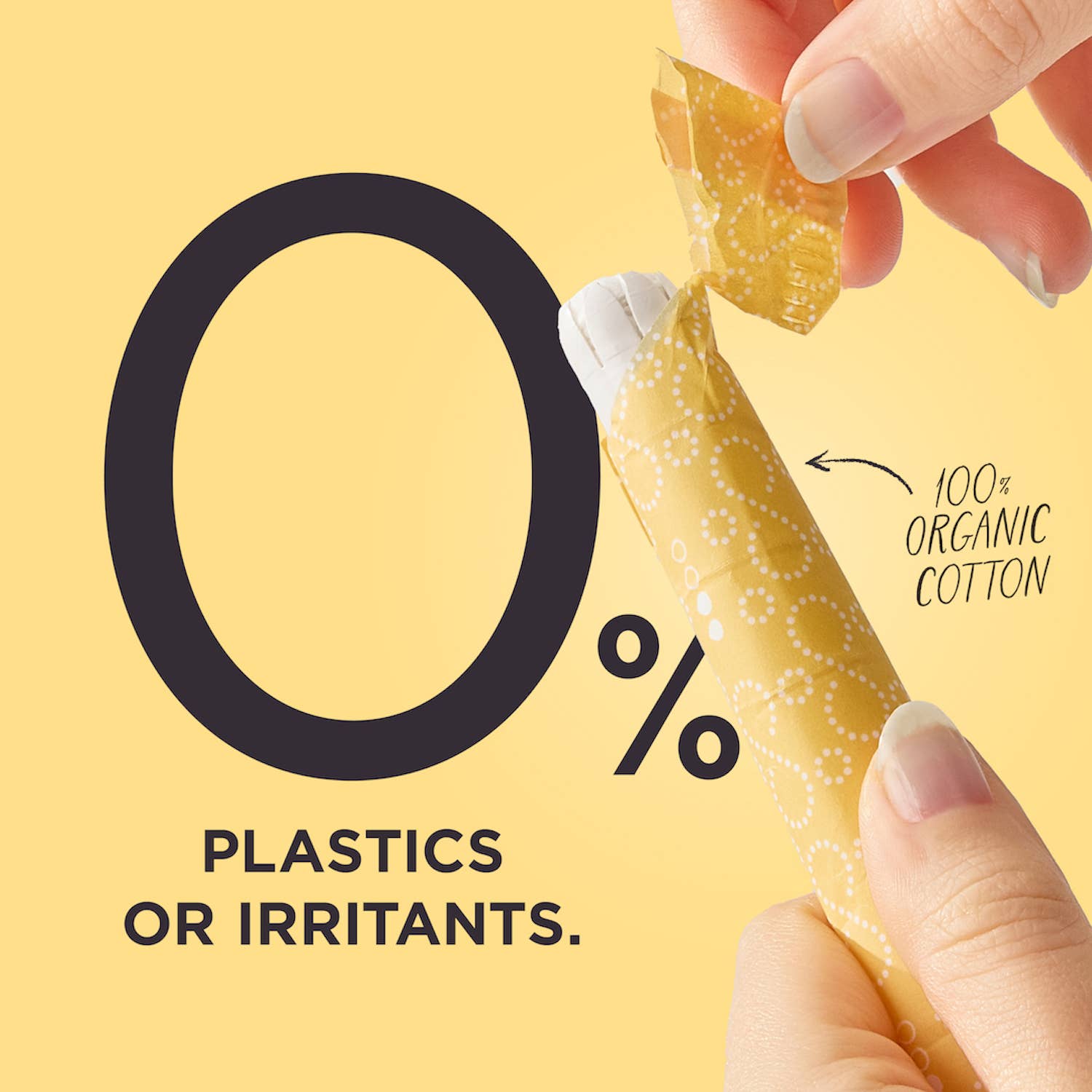 Eco-Applicator Tampons | Light (16 pack) | Plastic-free