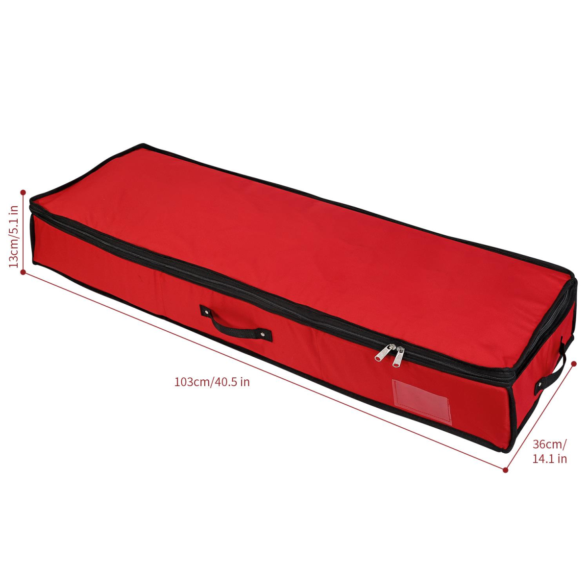 Vinsani Deluxe Gift Wrap Storage Organizer with Adjustable Straps and Compartments