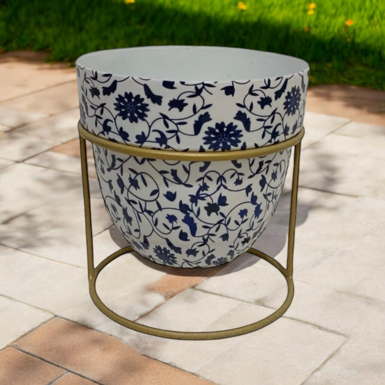 MSL 13cm Iron Planter on Stand