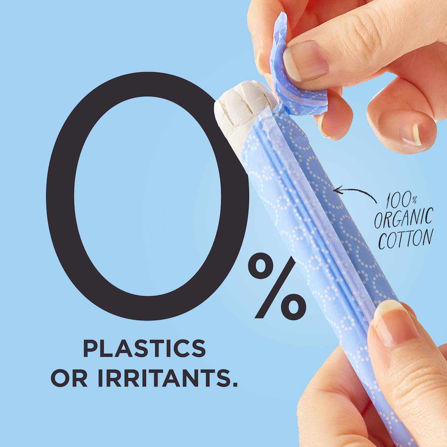 Eco-Applicator Tampons | Heavy (12 pack) | Plastic-free