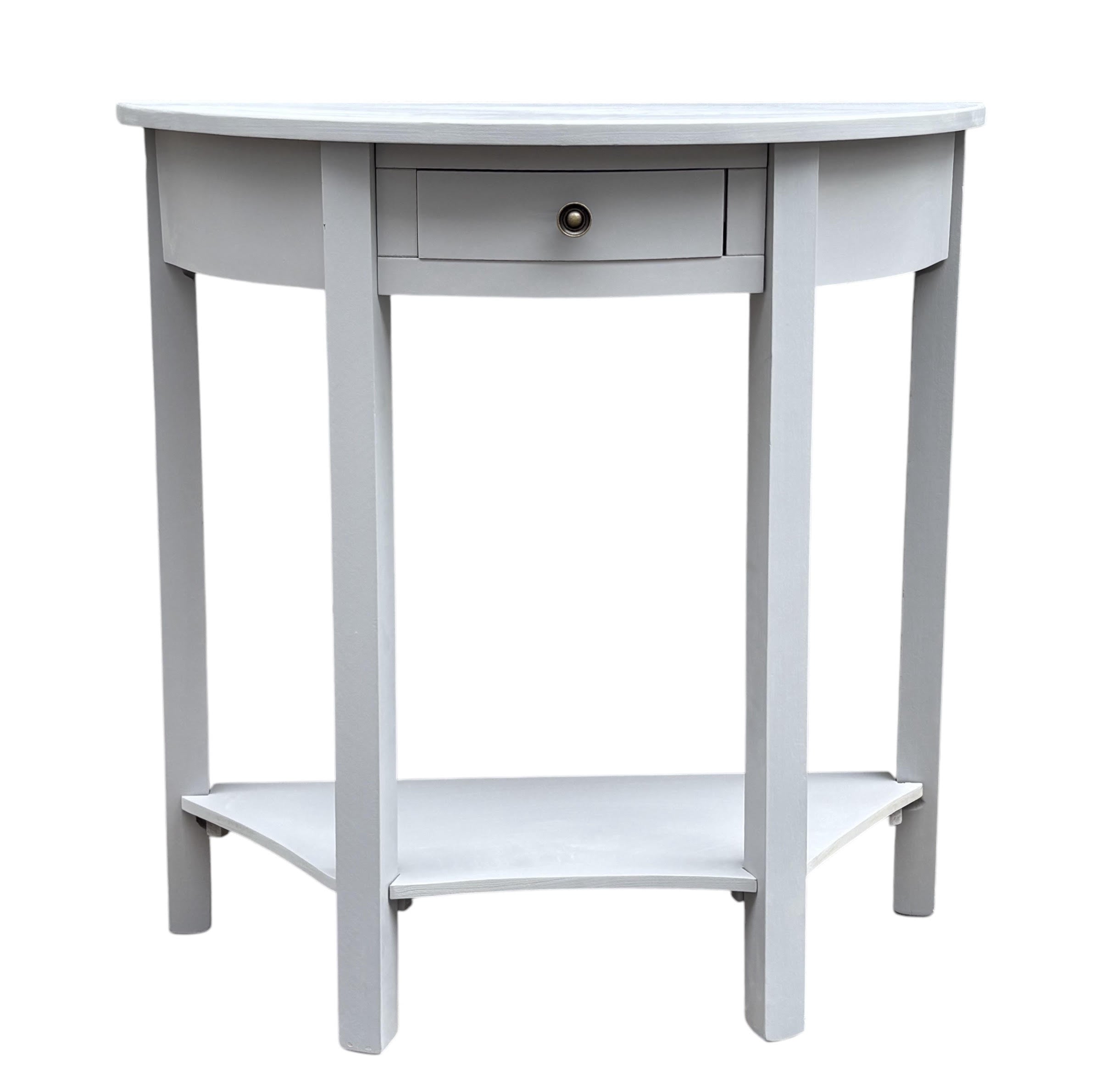 MSL 80cm 2 Drawer Side Table with Storage Drawer, Hand Finished Bedside Table