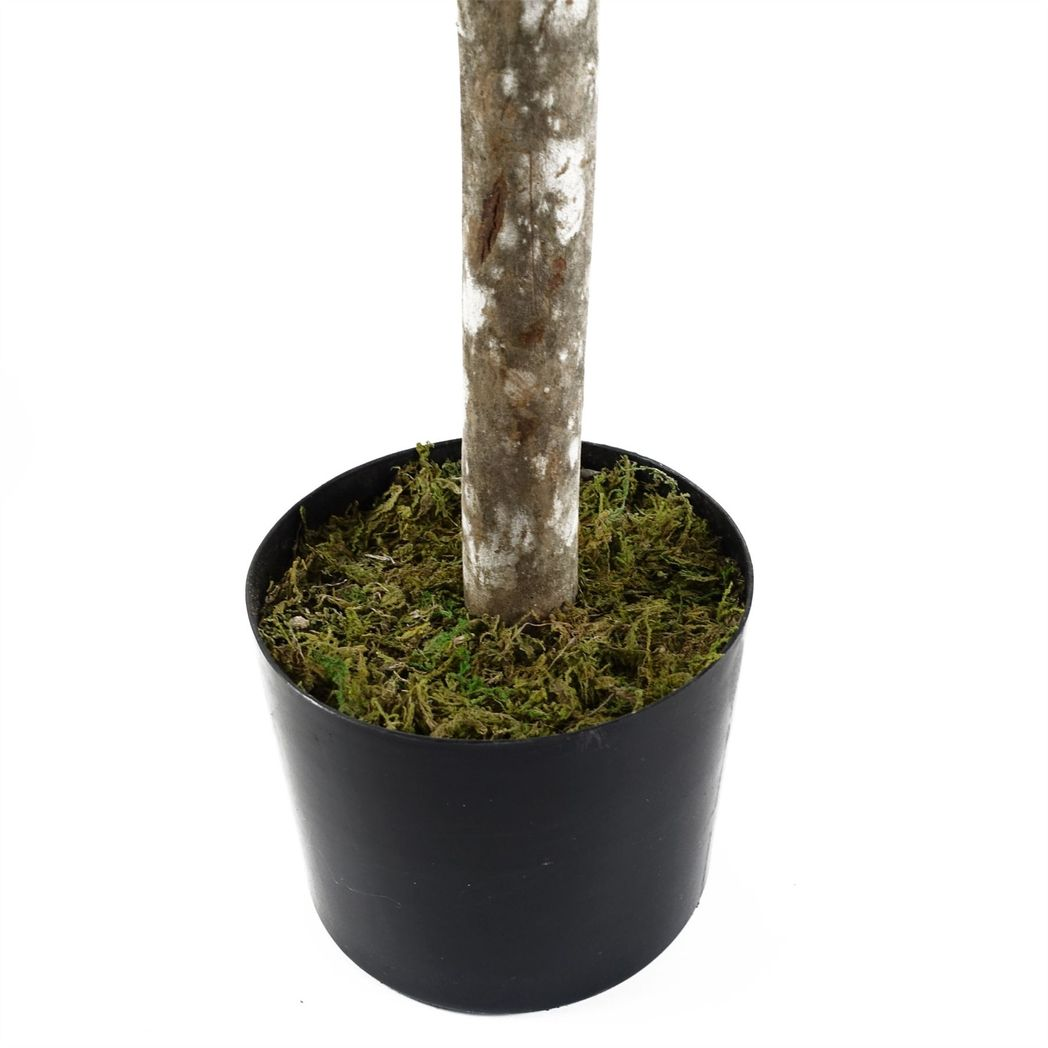 Leaf 140cm Artificial Buxus Ball Tree, UV Resistant Outdoor Topiary in Weighted Pot