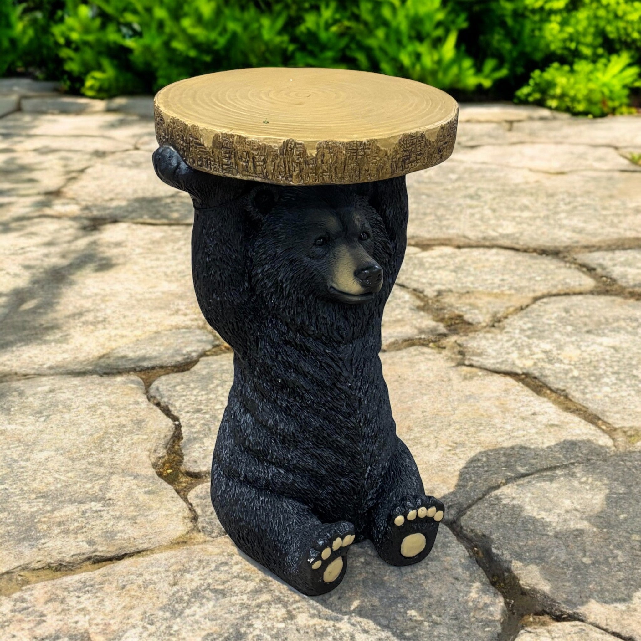 53cm Hand-Finished Bear Resin Ornament