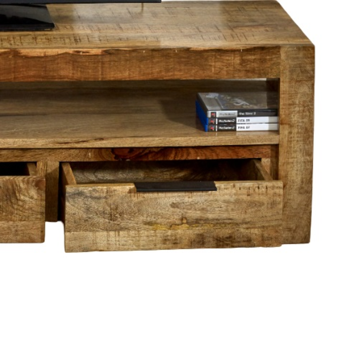 Surrey Solid Wood Large Tvc With 3 Drawers