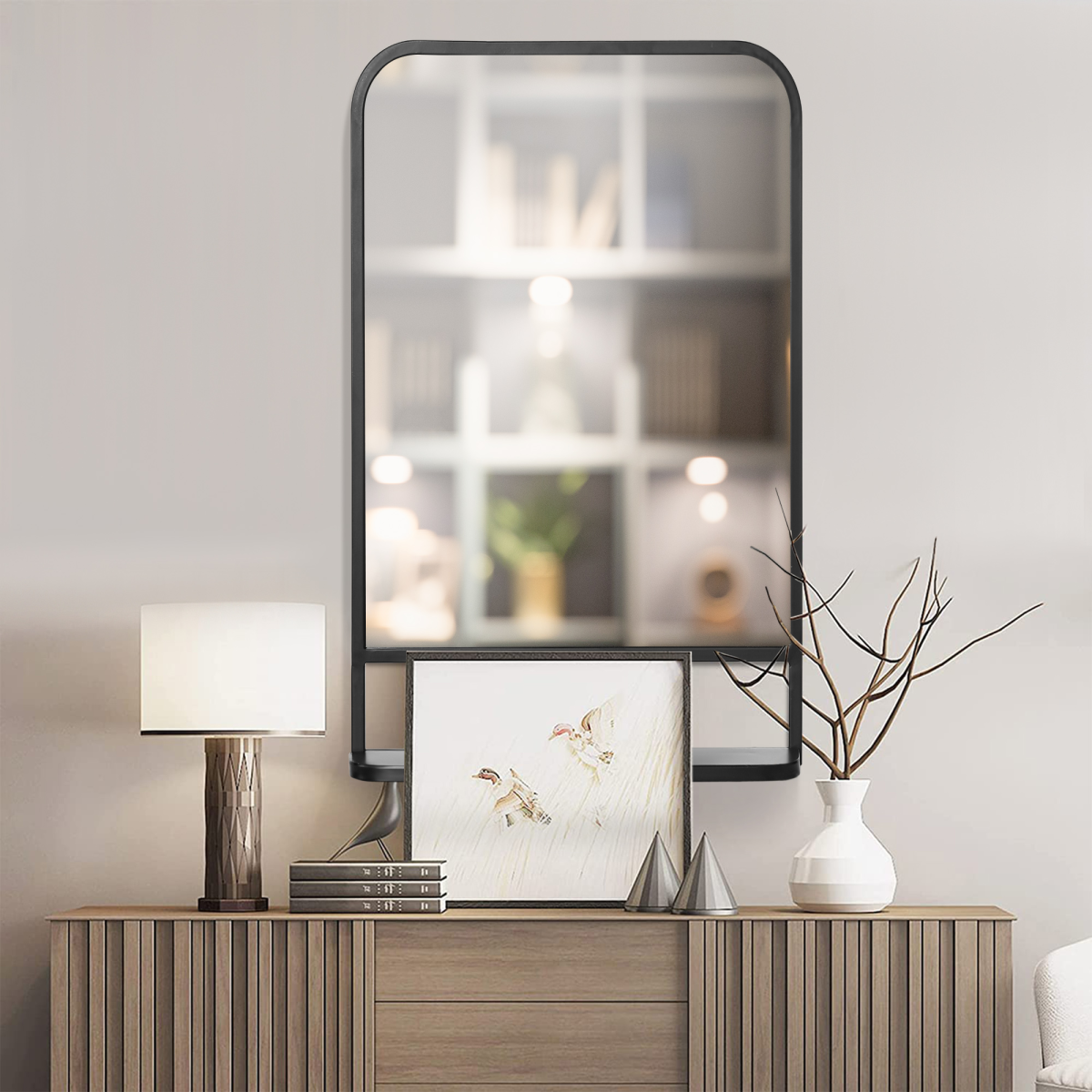 Bathroom Cabinet with Mirror ( Amazon Shipping)(Prohibited by WalMart)