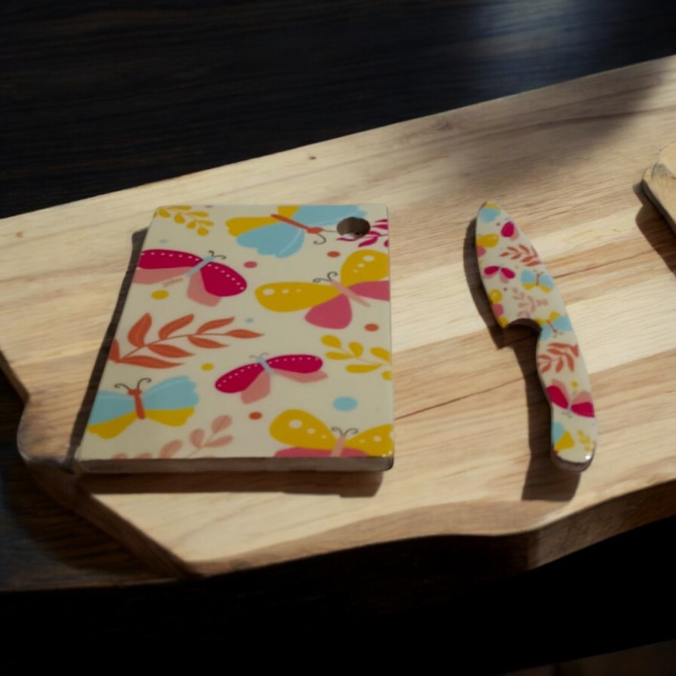 MSL 23CM MDF Chopping Board, Non-Slip Non-Stick Both Sides