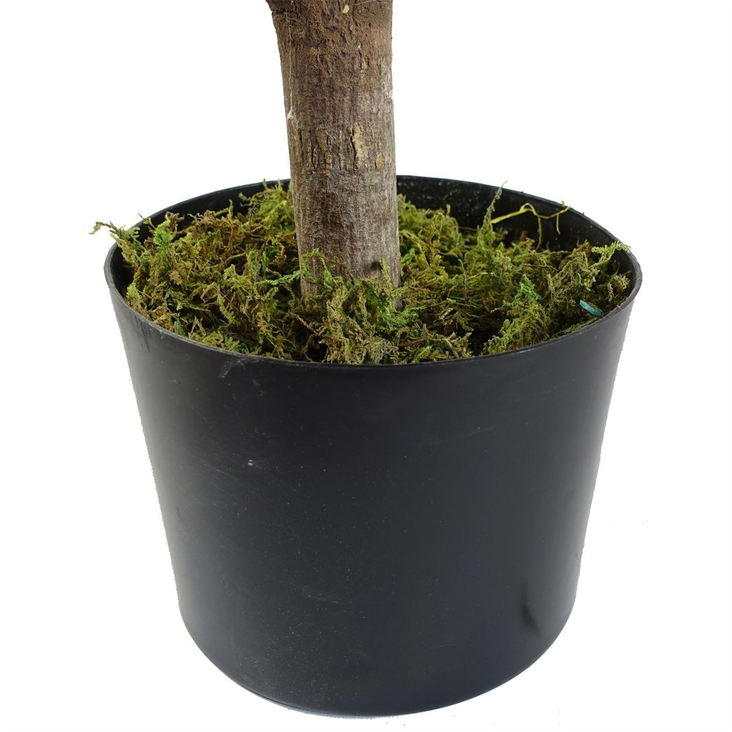 Leaf 120cm Triple Ball Buxus Artificial Tree UV Resistant Outdoor Topiary in Pot
