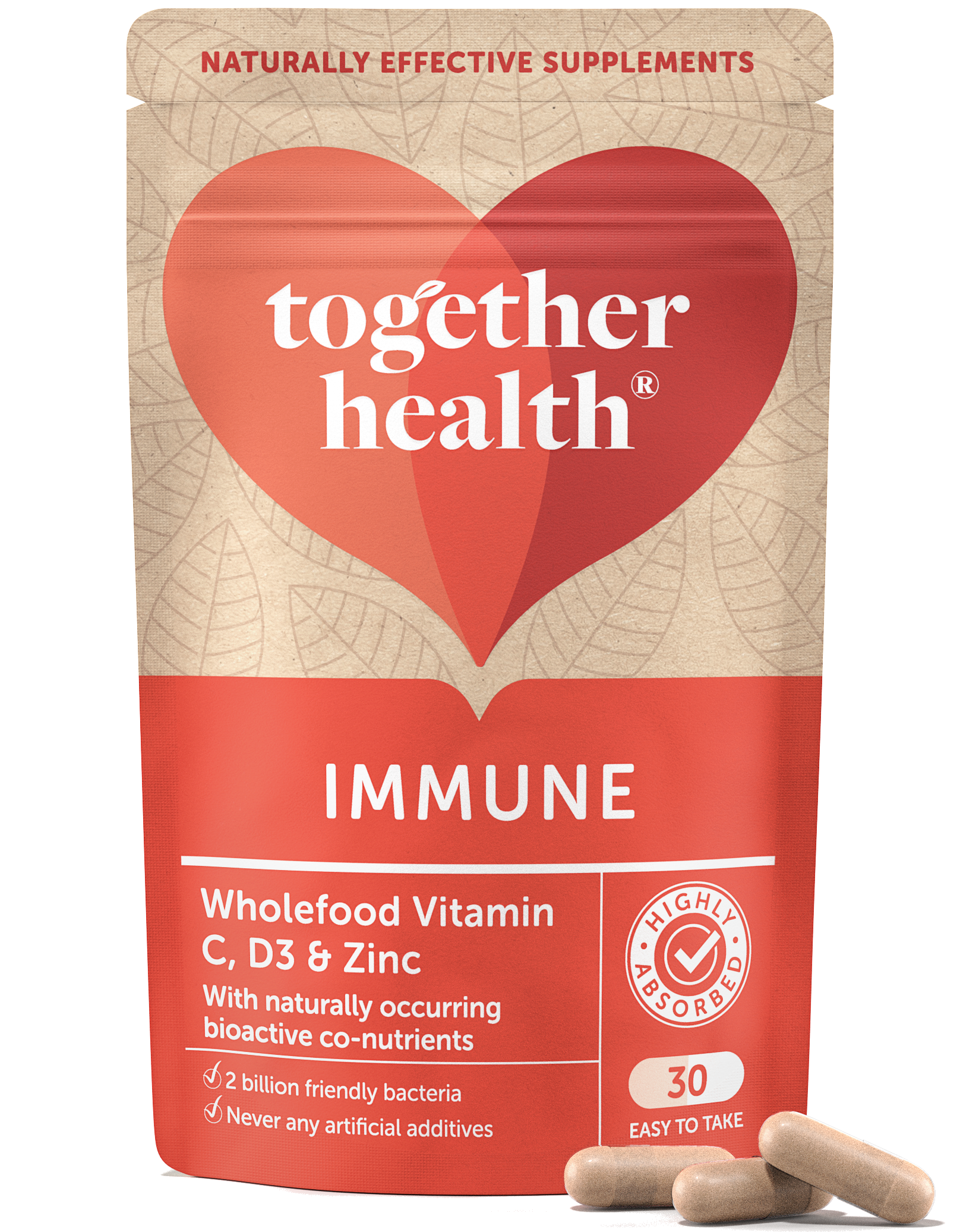 Immune β Vitamins for Immune System β 30 Capsules