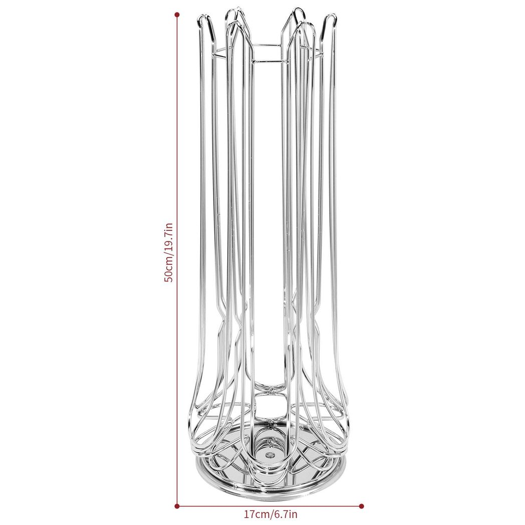 Vinsani 48 Pod Chrome Coffee Capsule Holder