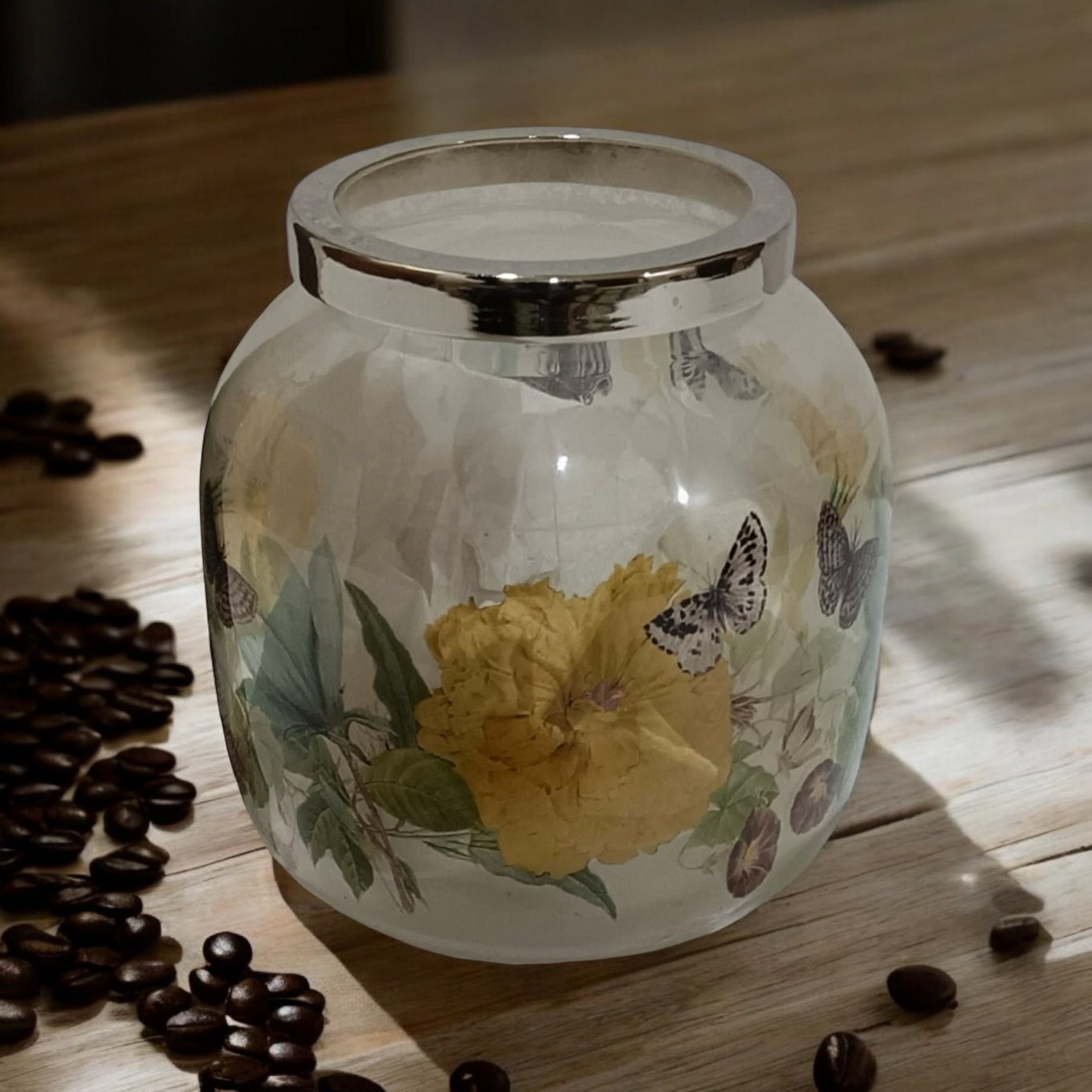 MSL 13cm Glass Flower Vase for Elegant Flower Display