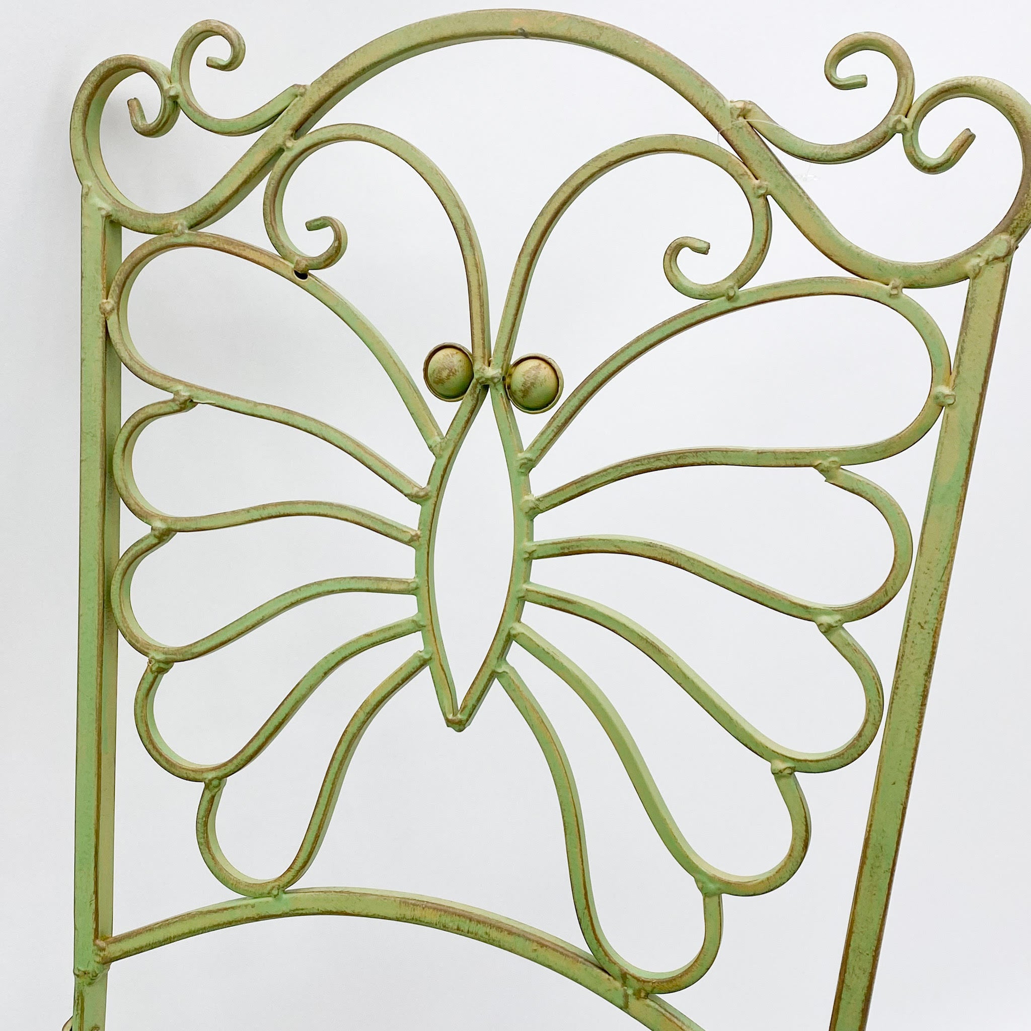 MSL Leaf Green Bistro Set, Sturdy Fold-Away Bistro Set for Storage