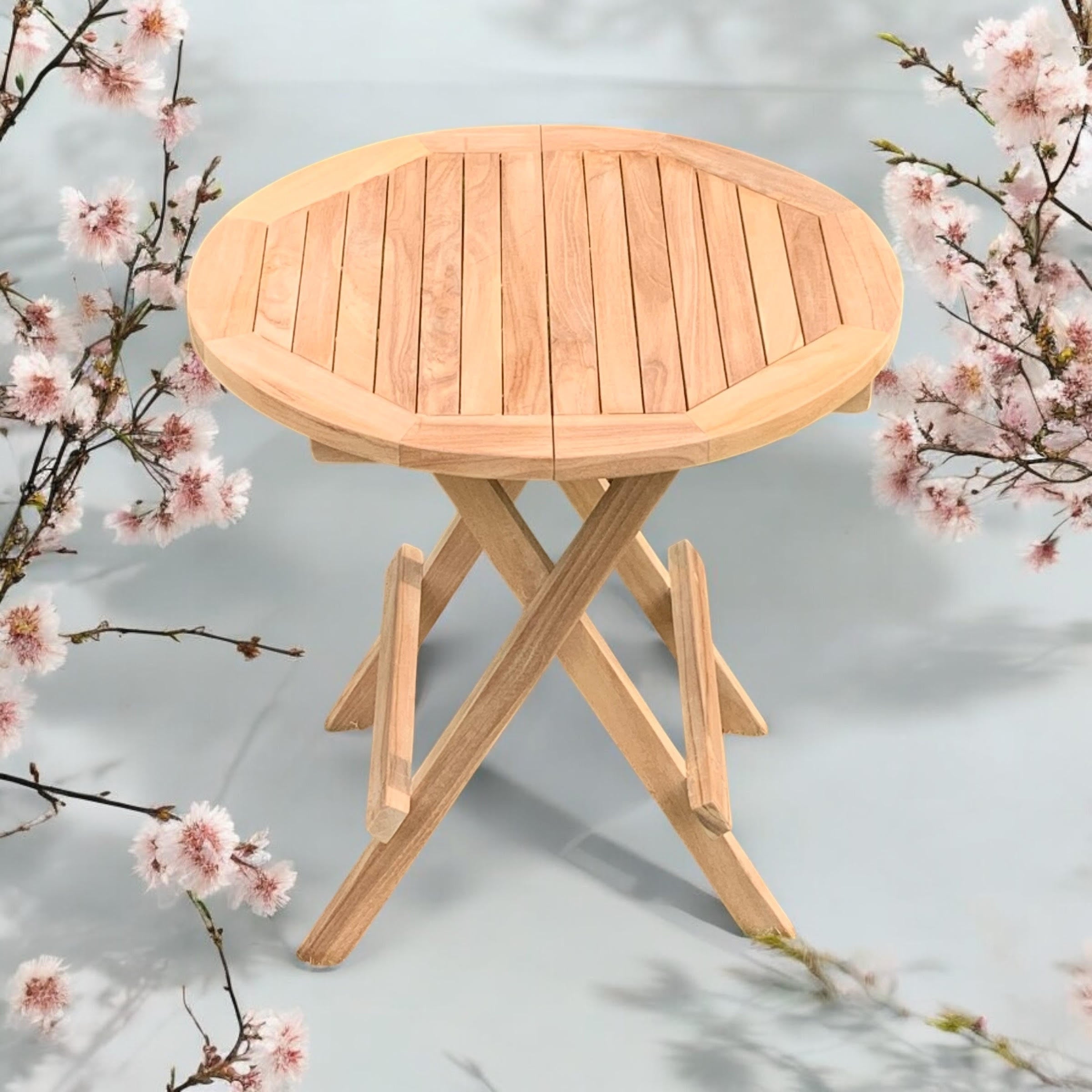 MSL 50cm Round Folding Picnic Table