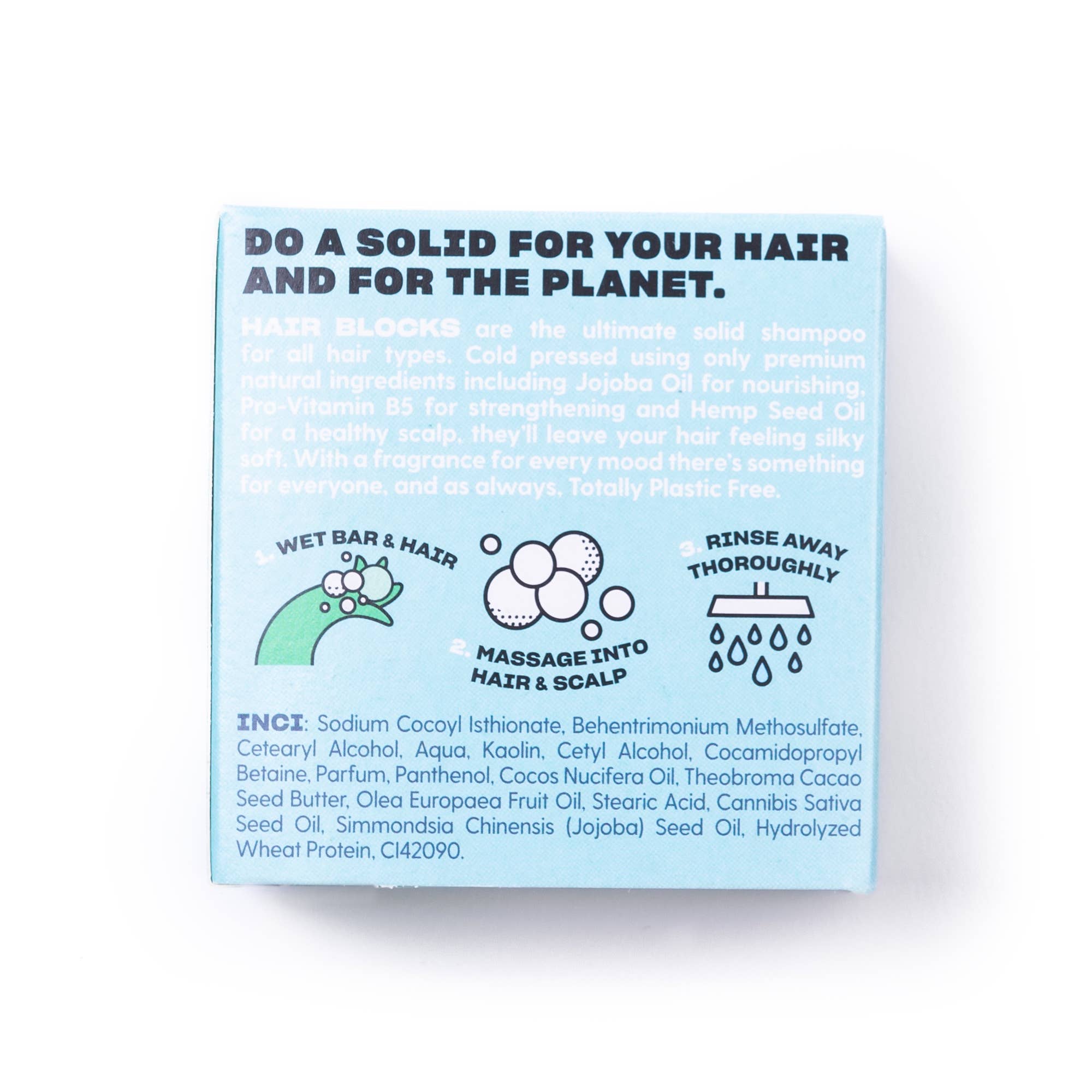 Hair Blocks Solid Shampoo - Peppermint