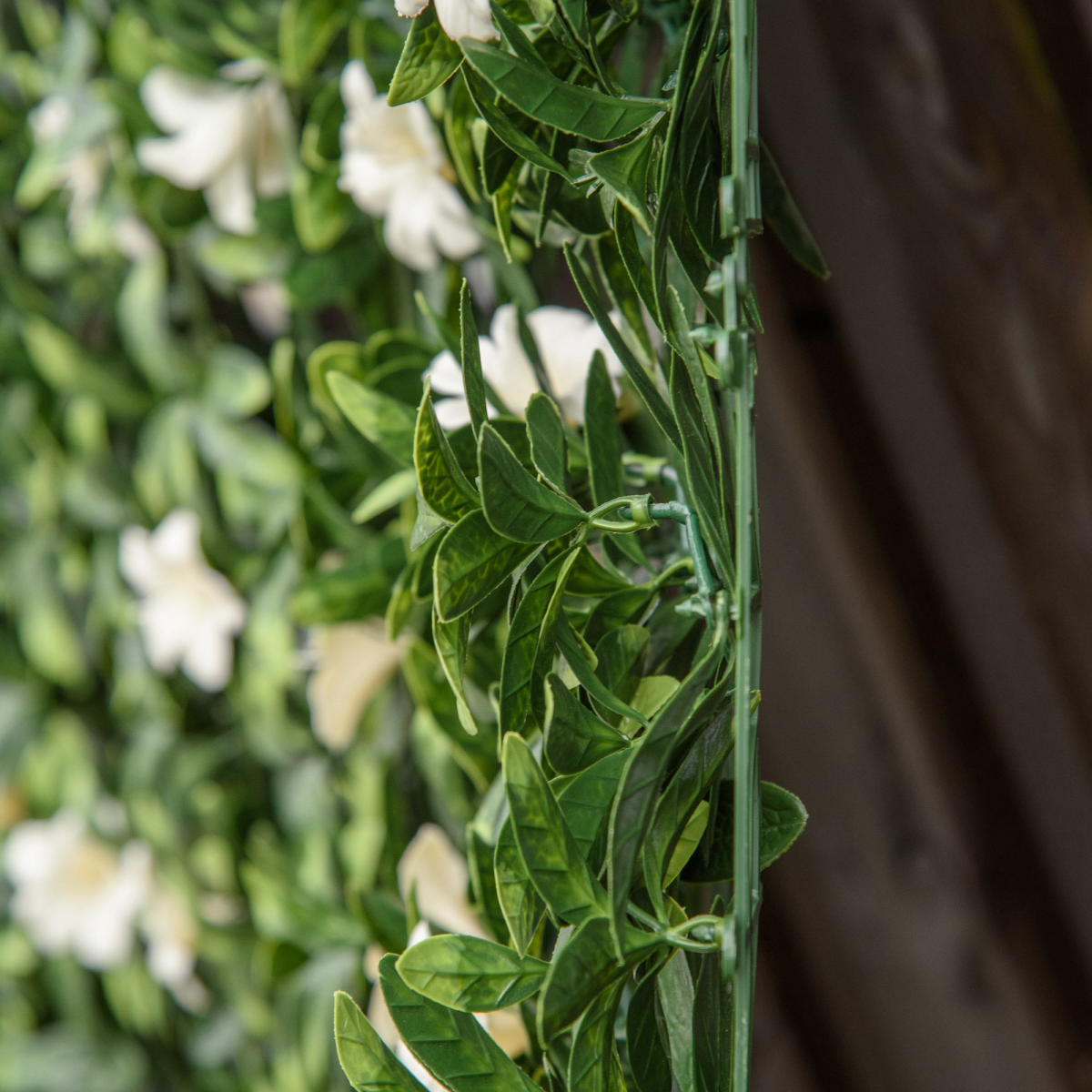 12-Piece Artificial Rhododendron Greenery Wall Panels, 50cm x 50cm
