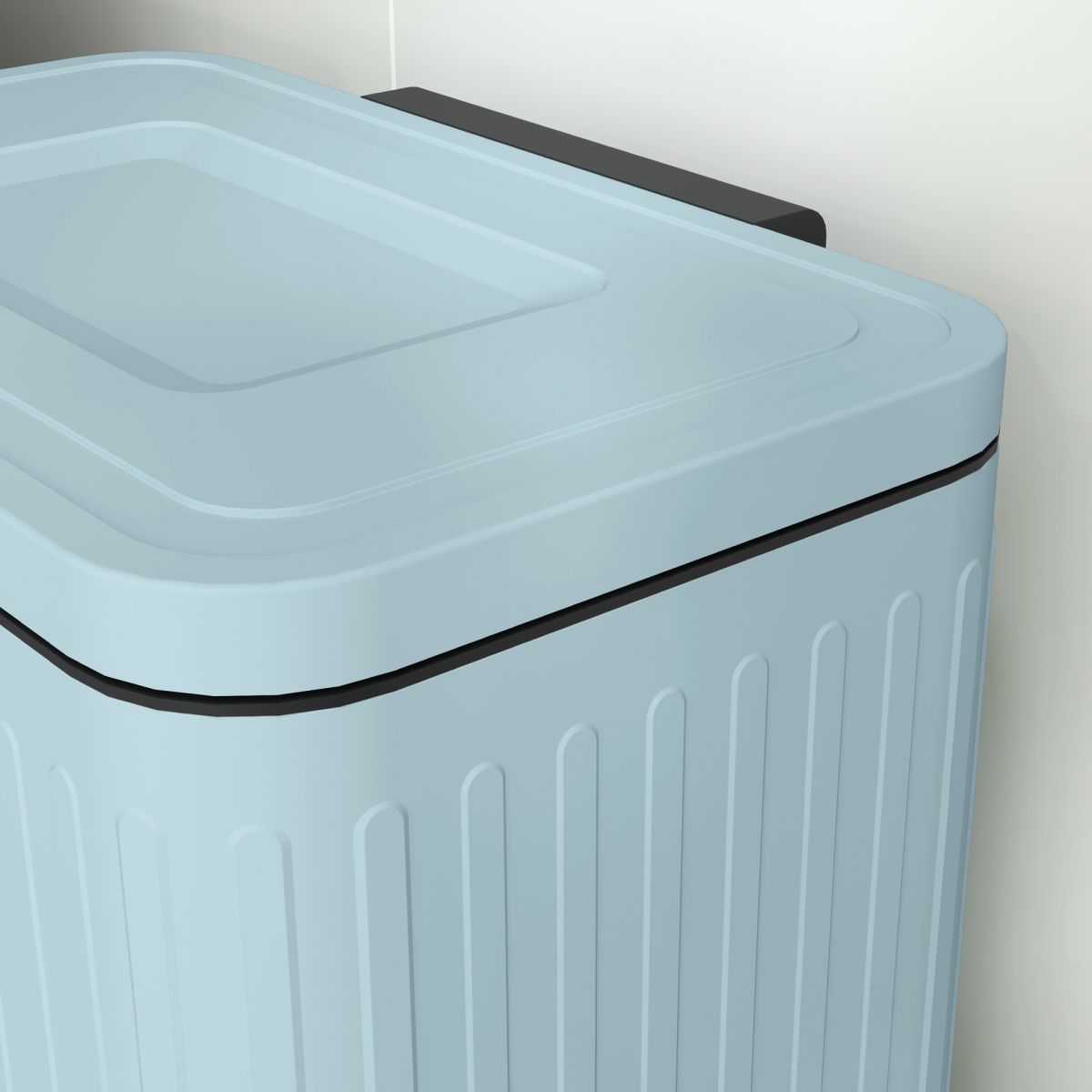 HOMCOM Double Pedal Rubbish Bin, 2 x 20L, Soft-Close Lid