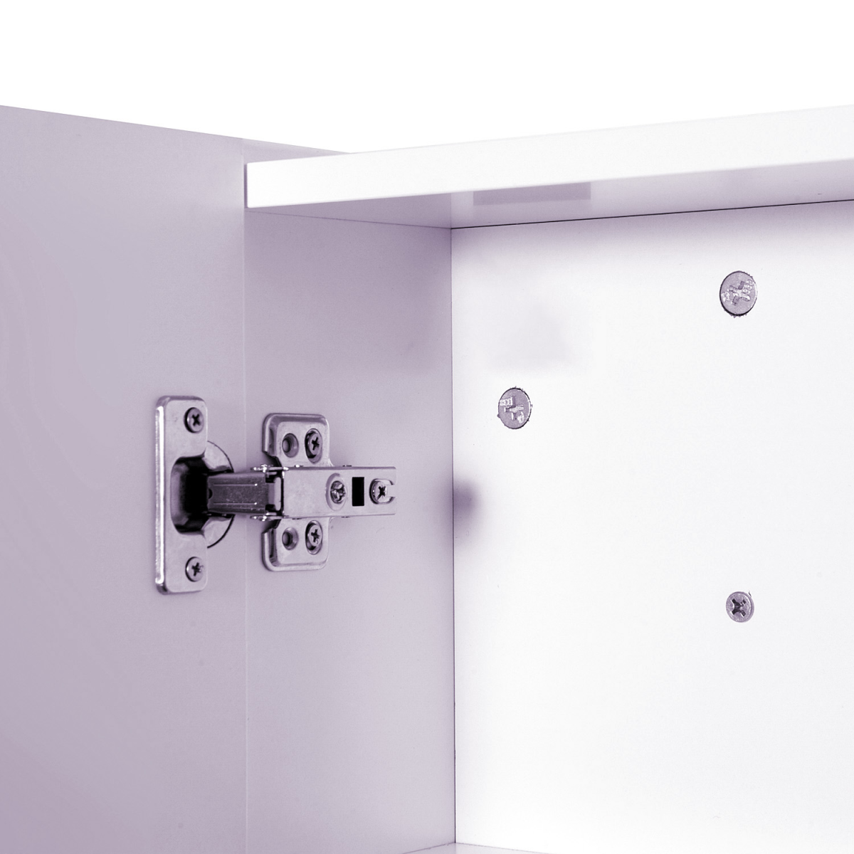 Wall Mounted Bathroom Mirror Storage Cabinet with Adjustable Shelf, 60H x 70W x 15Dcm