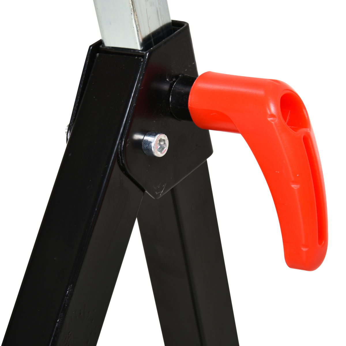 Adjustable Folding Metal Roller Stand for Woodworking, Height Adjustable 68-110cm, Chrome Ball Bearing Roller, Unbranded