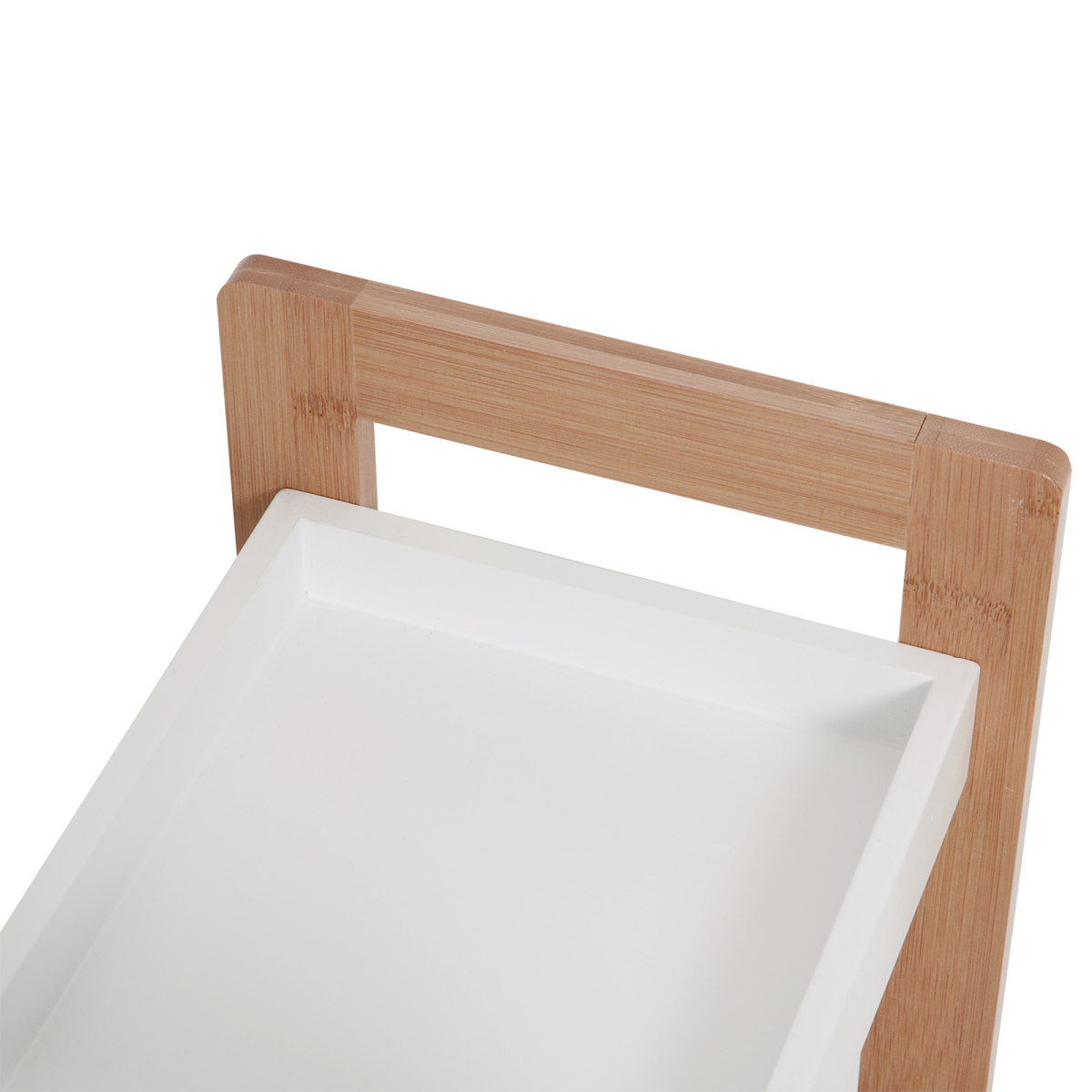 HOMCOM 3-Tier Bamboo Bathroom Shelf