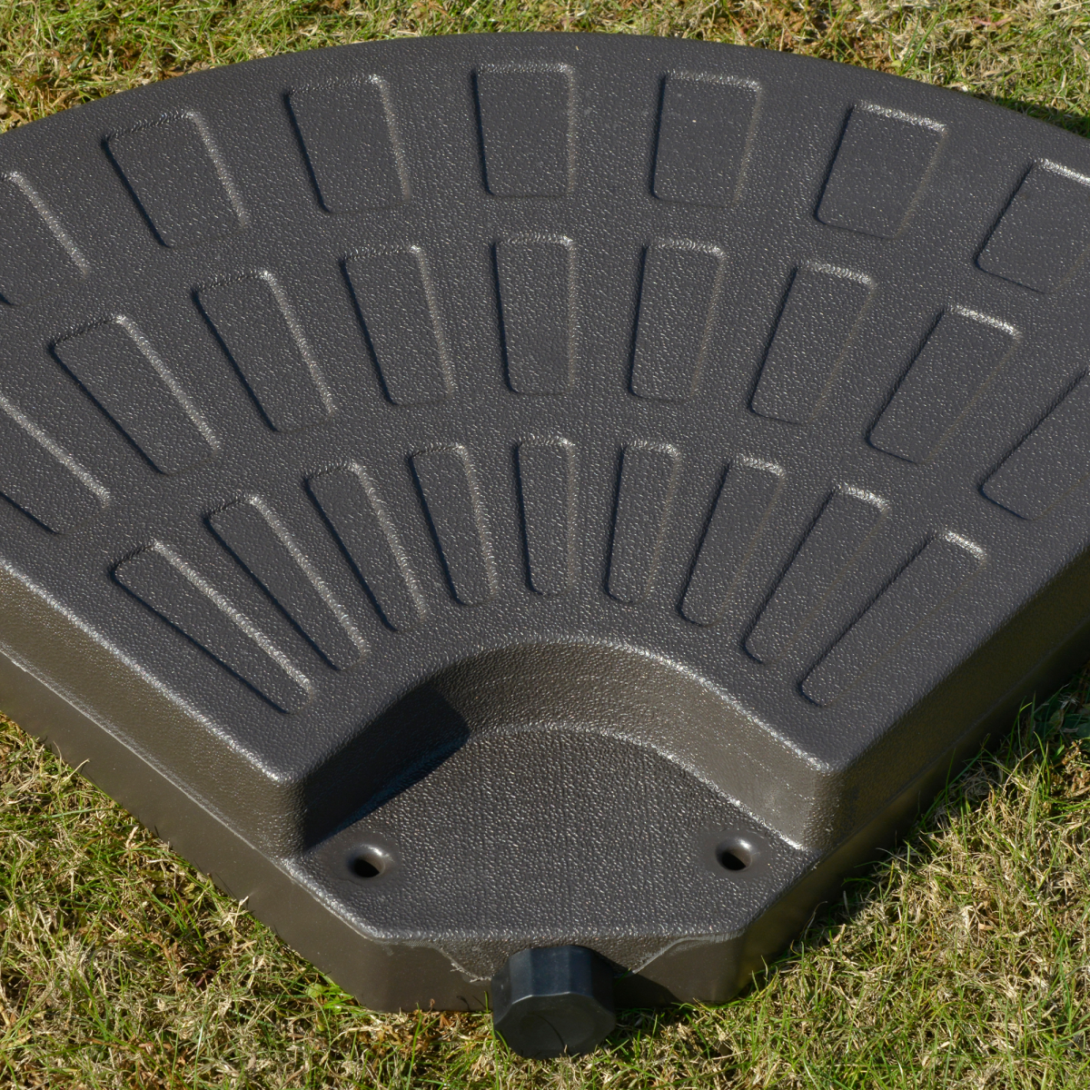 4-Piece Cantilever Patio Umbrella Base, Water/Sand Fillable