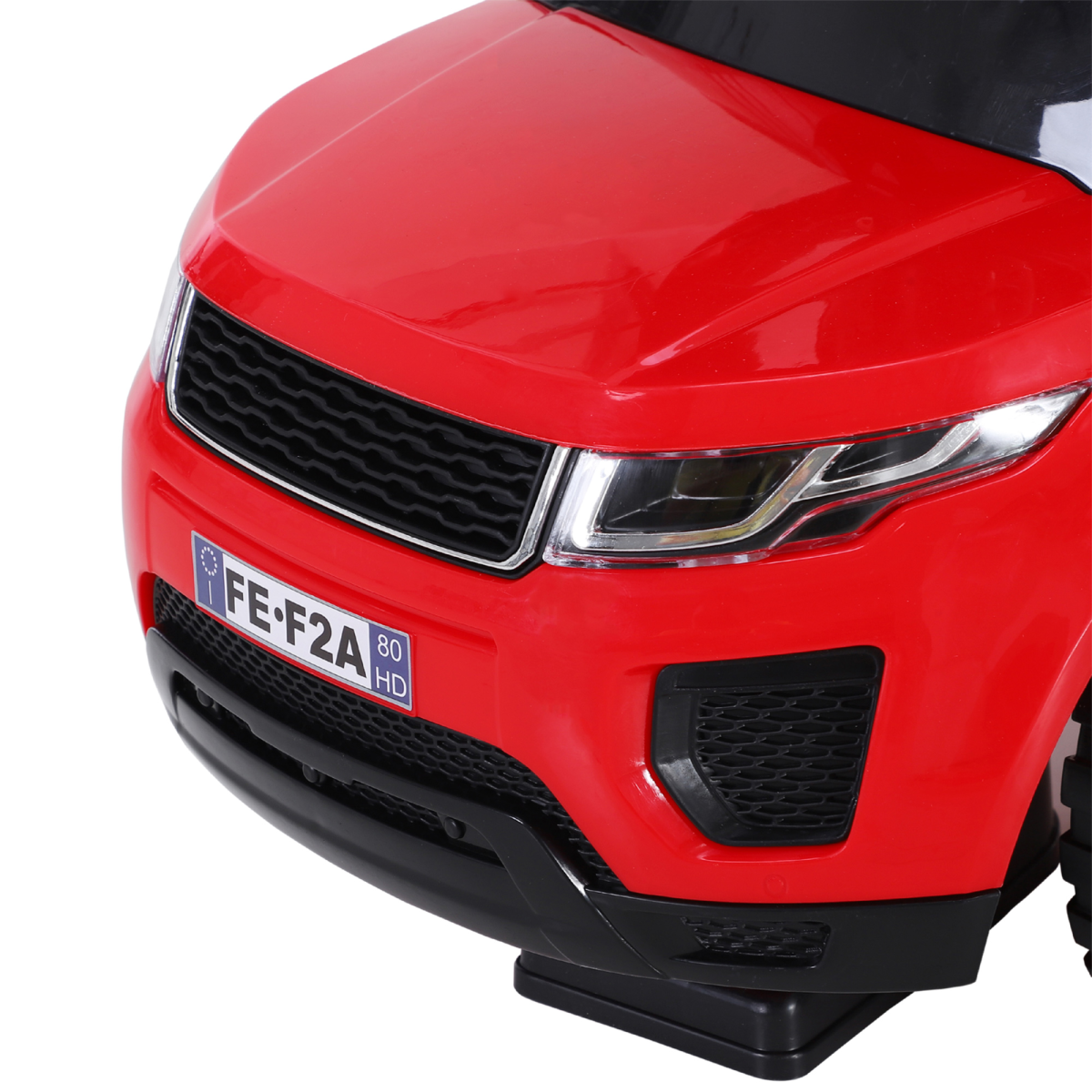 HOMCOM 3-in-1 Foot-to-Floor Ride On Car Toddler Slider with Steering Wheel and Horn, Red