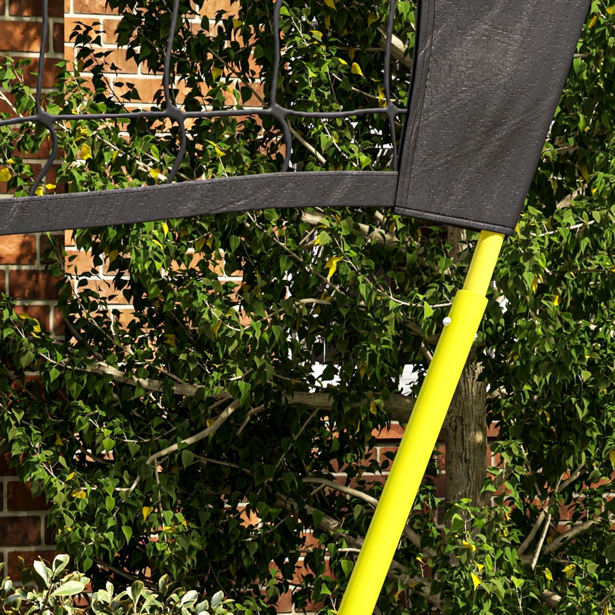 SPORTNOW Portable Badminton & Volleyball Net Set, Rackets, Shuttlecocks