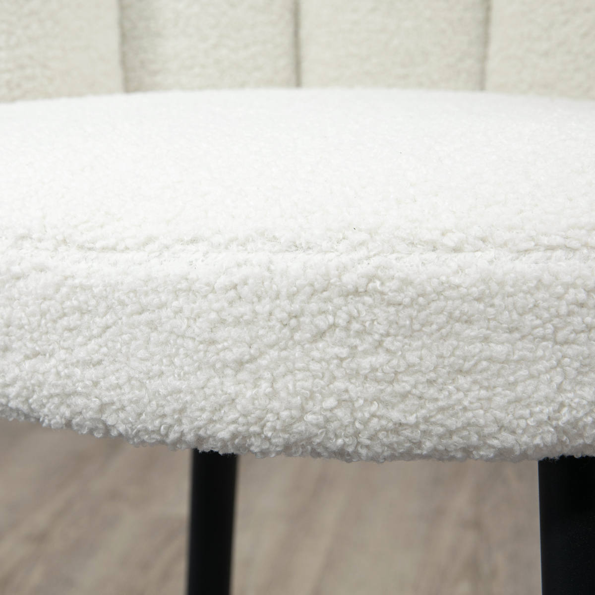 HOMCOM Set of 2 Cream Bar Stools with Backs and Footrest