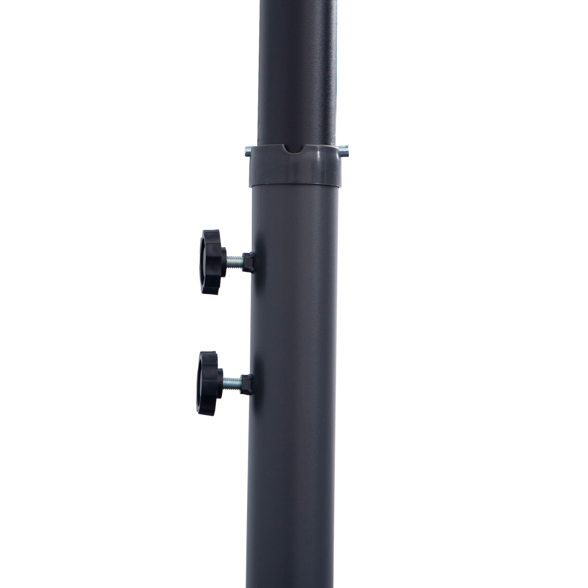 3m Cantilever Garden Parasol with Crank Handle & Cross Base, Blue