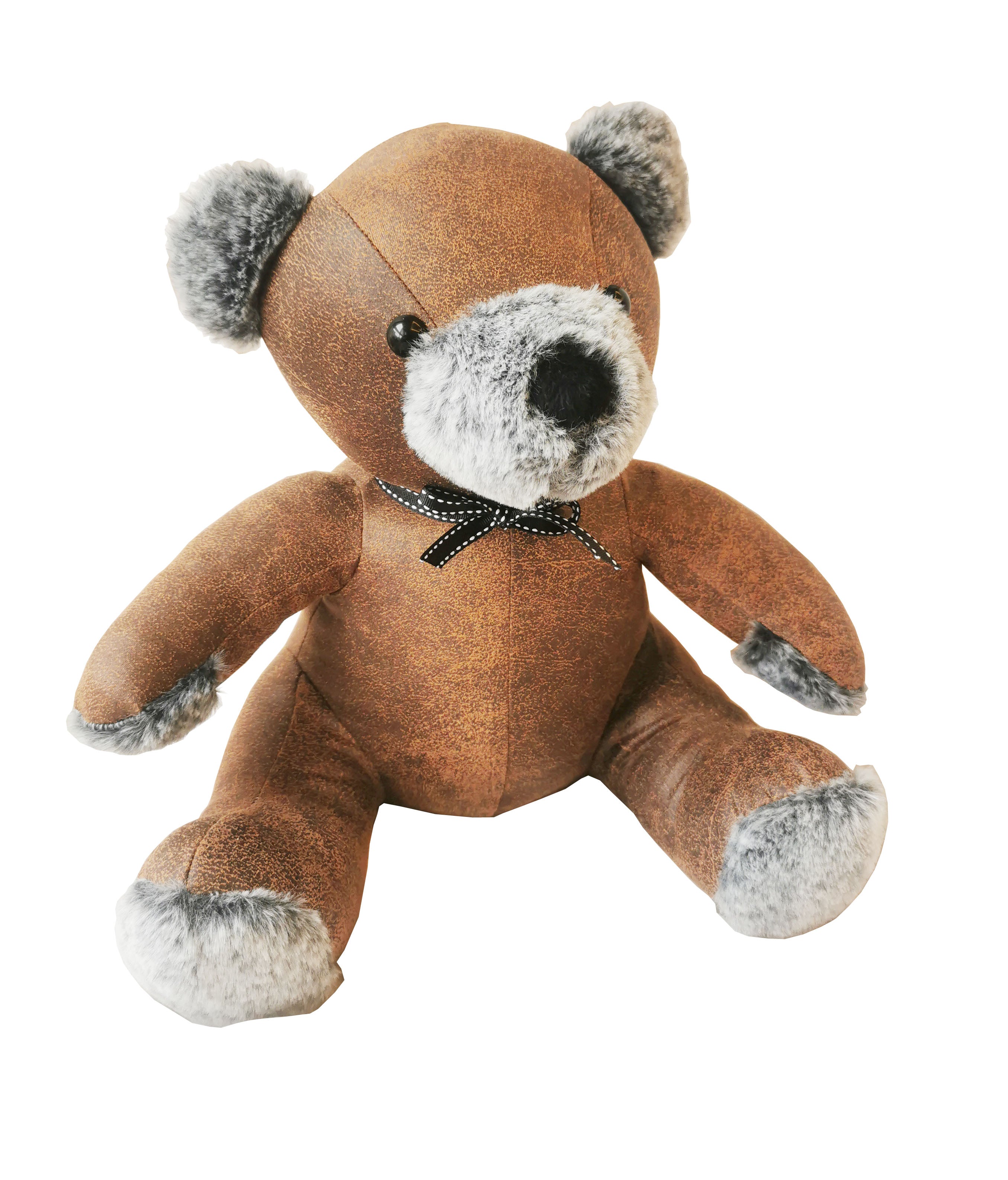 MSL 32cm Teddy Bear Door Stop 1.5kg Wipe Clean Door Stop