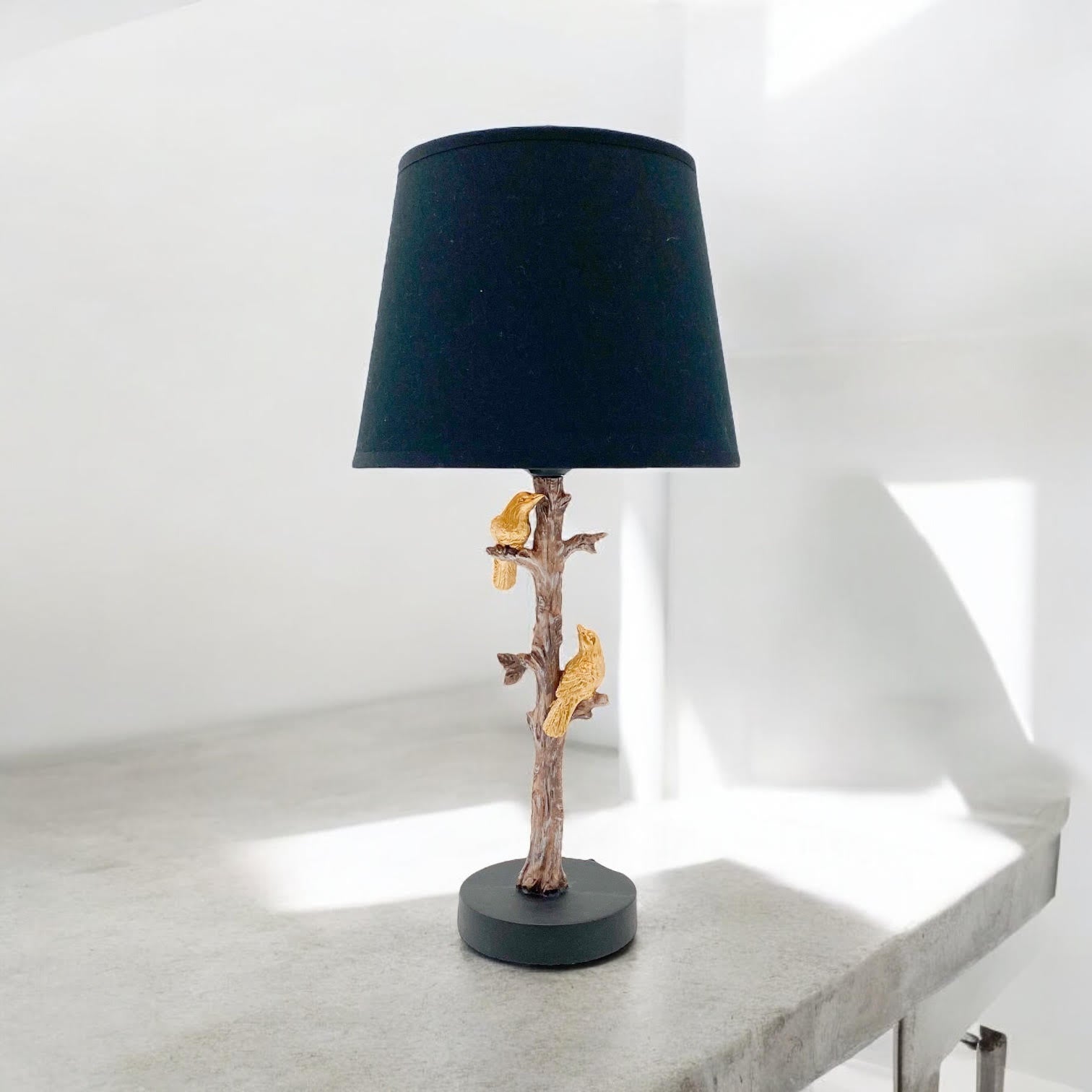 MSL 44x22x22cm Table Lamp with 9" Shade and In-Line Switch