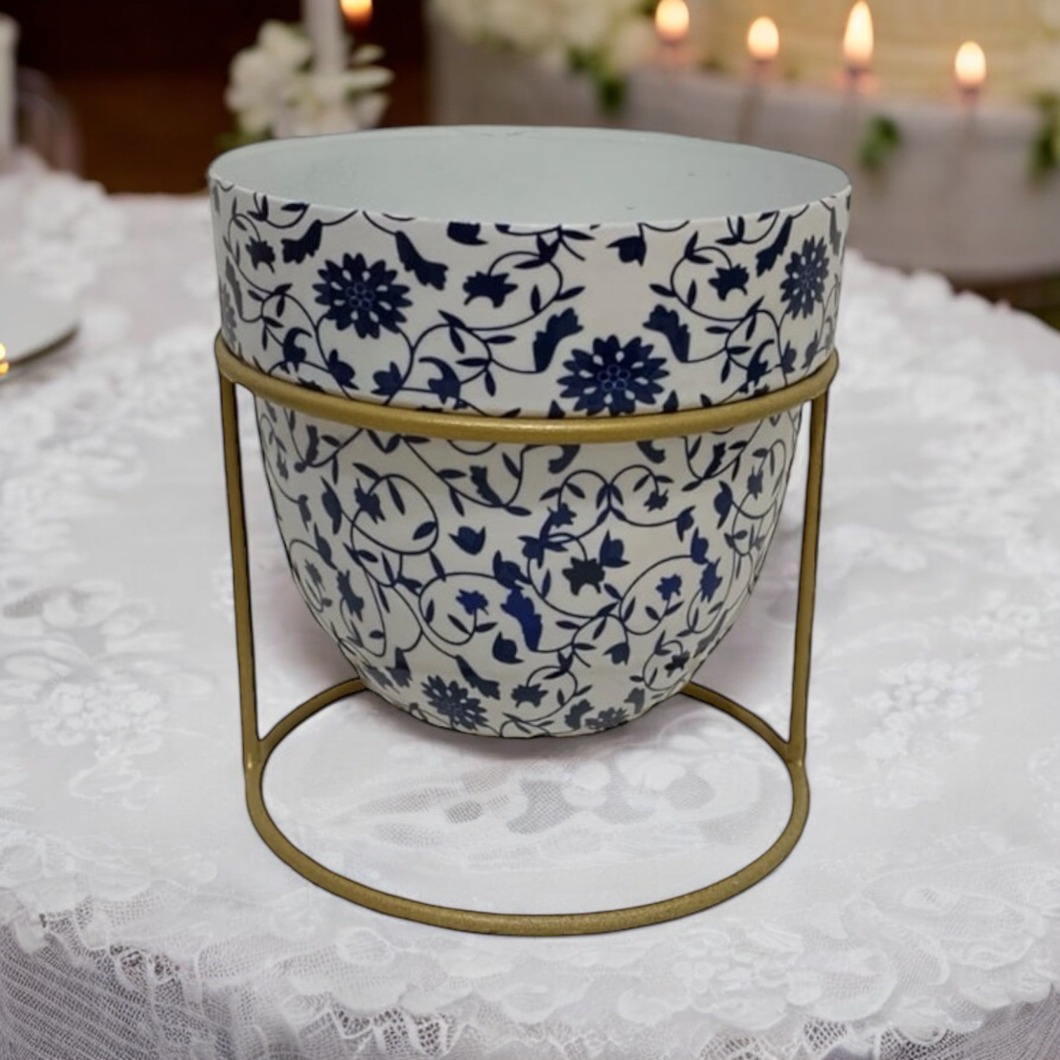MSL 13cm Iron Planter on Stand