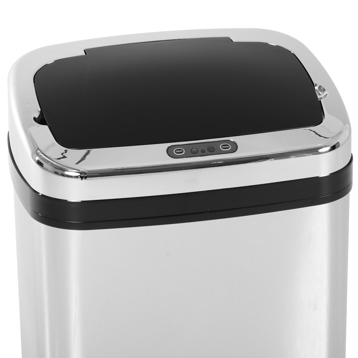 HOMCOM 30L Automatic Motion Sensor Kitchen Bin, Silver
