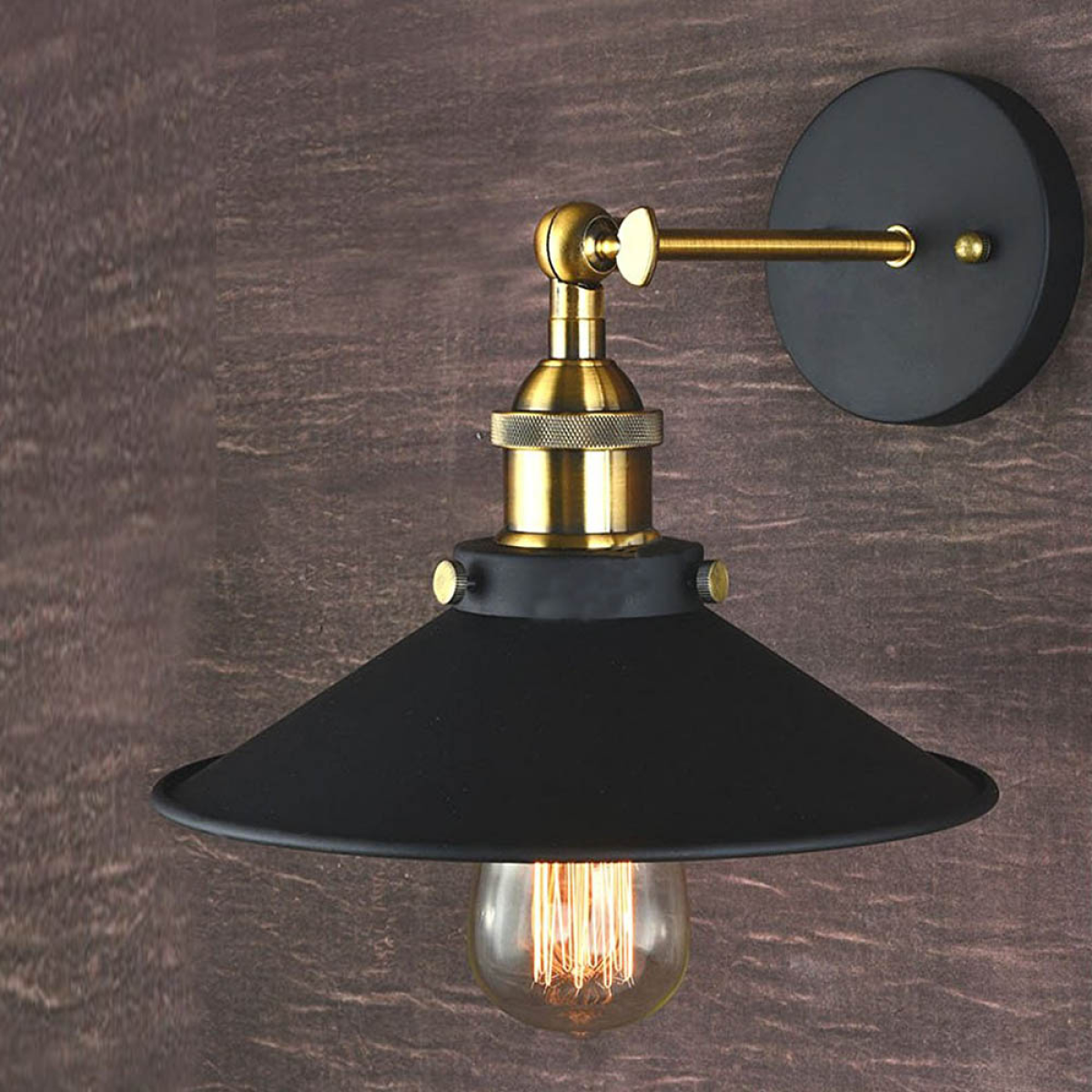 Black Wall Lights Wall Mounted Lamps & Sconces UK ~3150