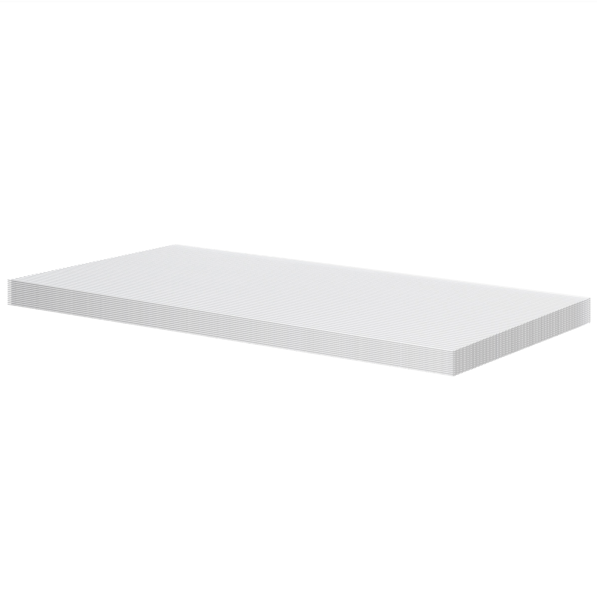 Outsunny 14-Piece Twin-Wall Polycarbonate Greenhouse Panels, 121 x 61 x 4mm