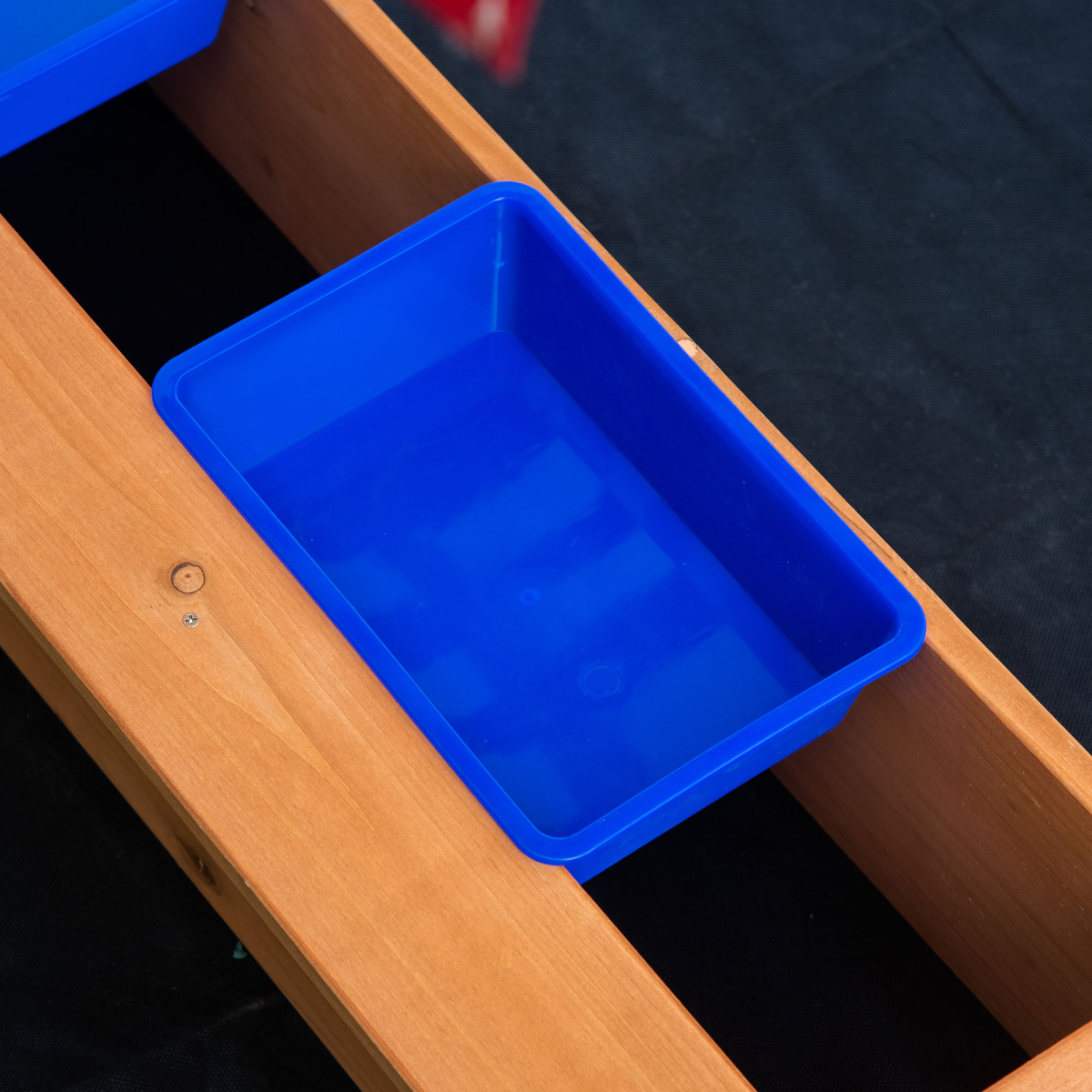 Kids Wooden Sandbox Sand Pit with Adjustable Canopy, Wooden Structure, Non-Woven Liner, Outsunny