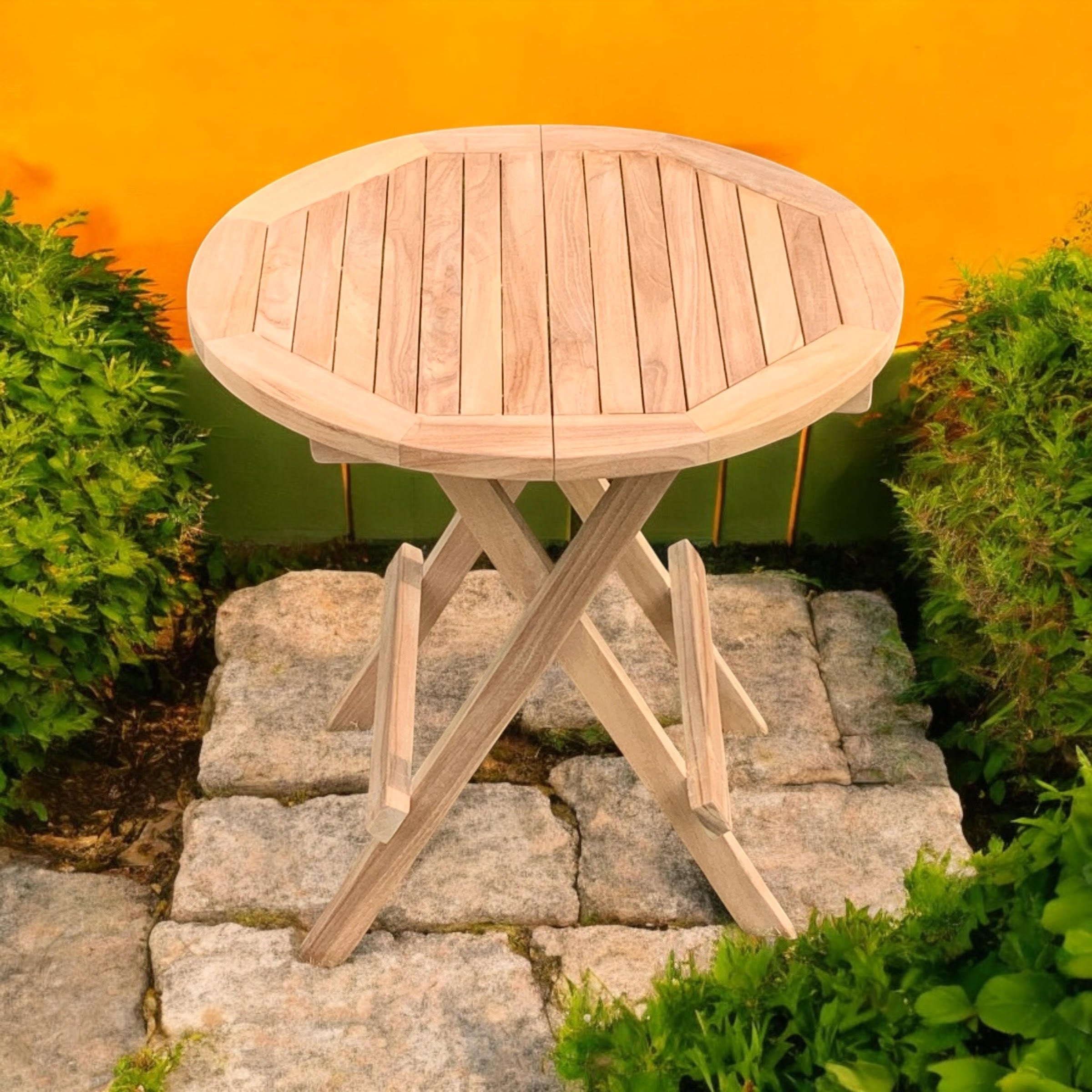 MSL 50cm Round Folding Picnic Table