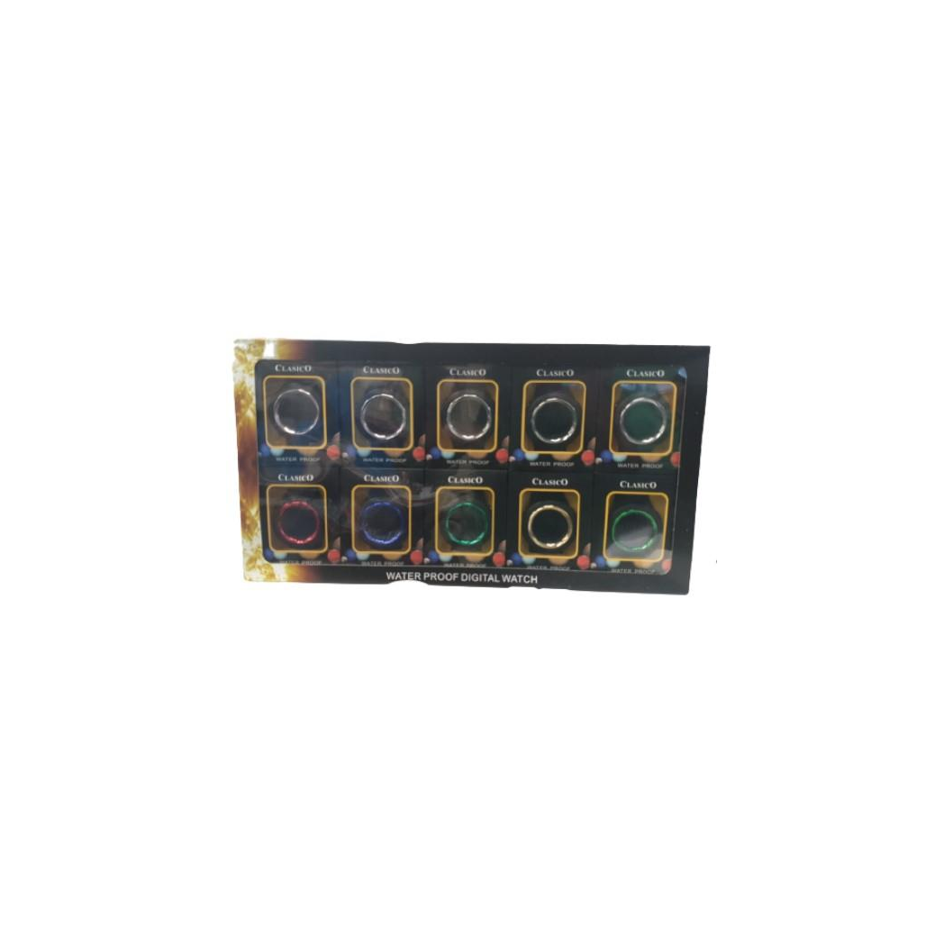 Clasico Mens Digital water proof watch assorted Model & Colours varied